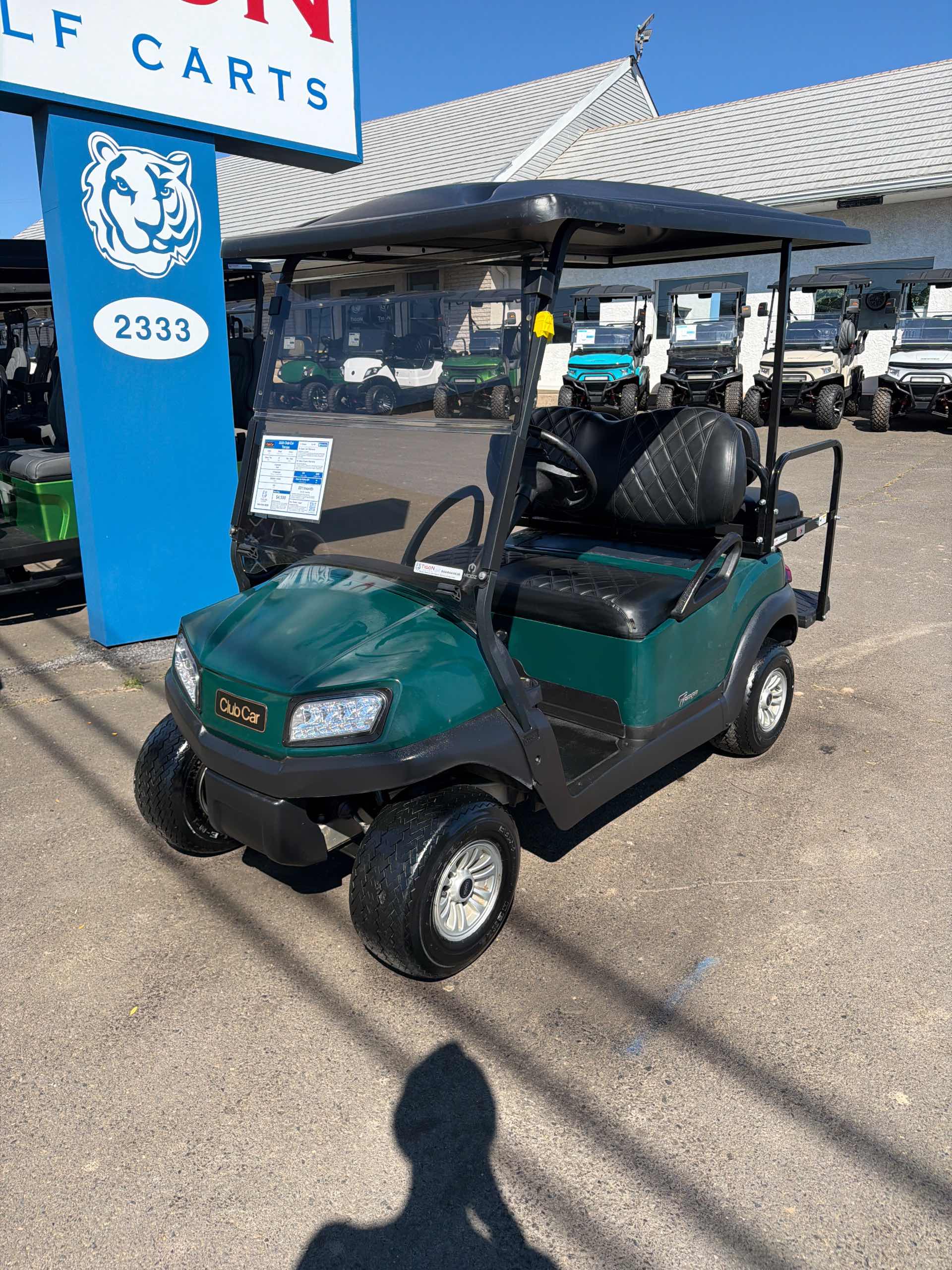 2020 Club Car Tempo Green