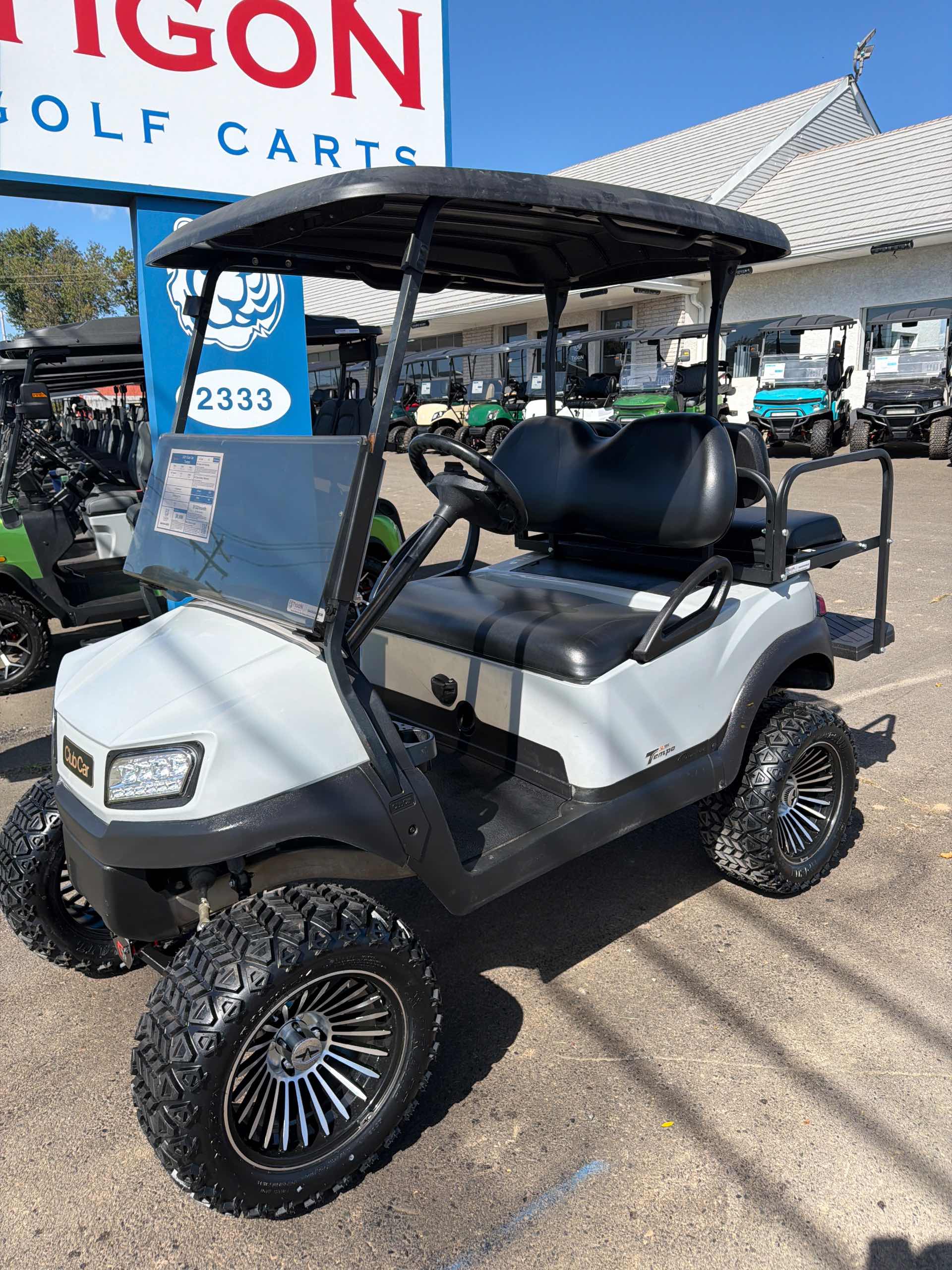 2021 Club Car Tempo Golf Cart in Gray