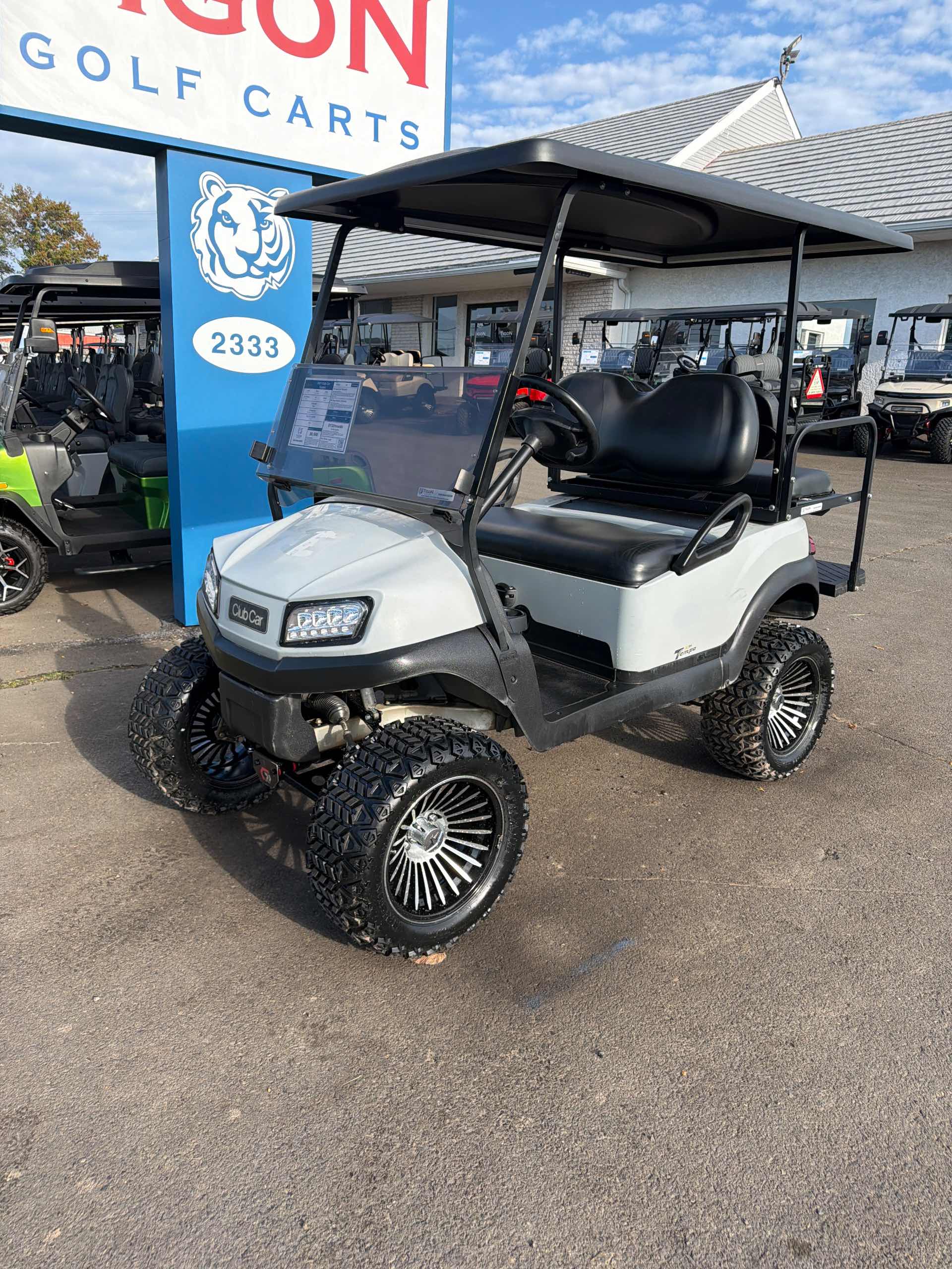 2021 Club Car Tempo Golf Cart in Gray