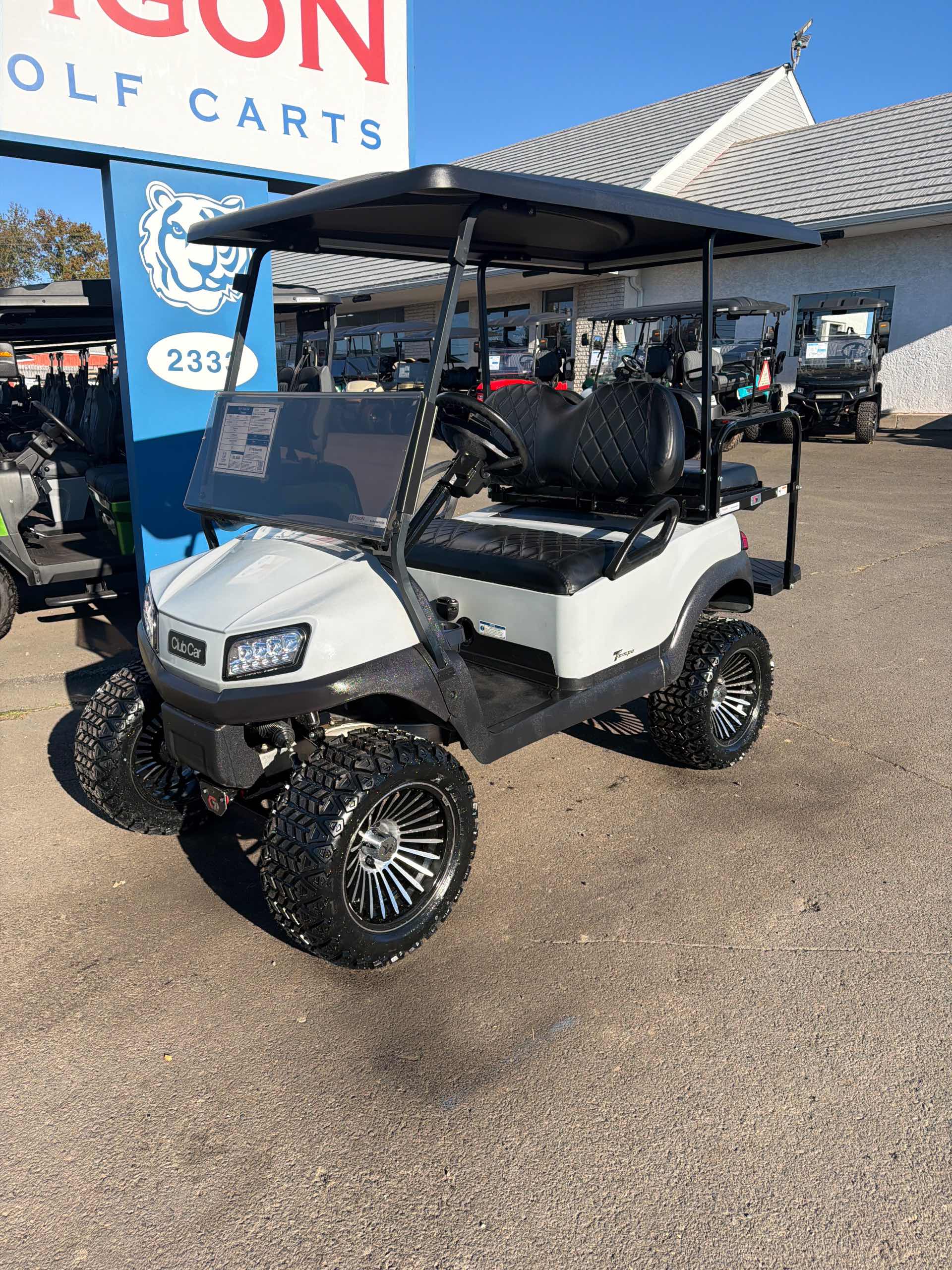2021 Club Car Tempo in Gray Golf Cart