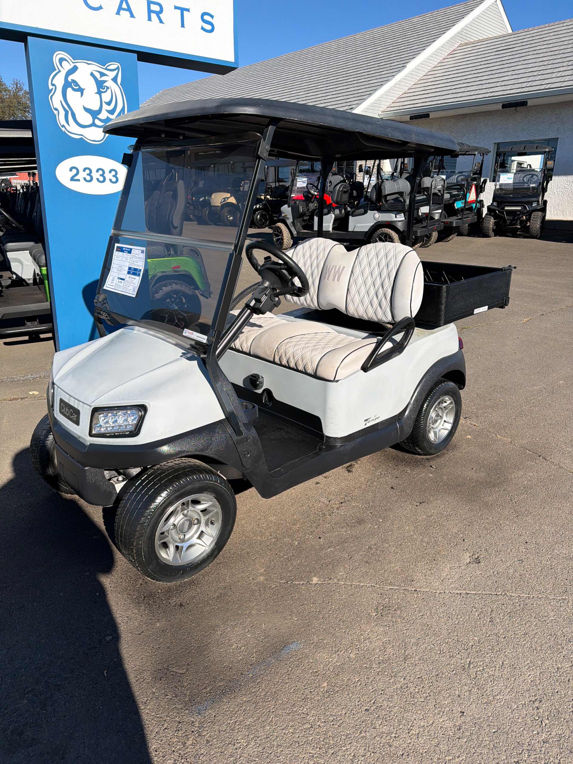 2020 Club Car Tempo Matte Titanium Gray