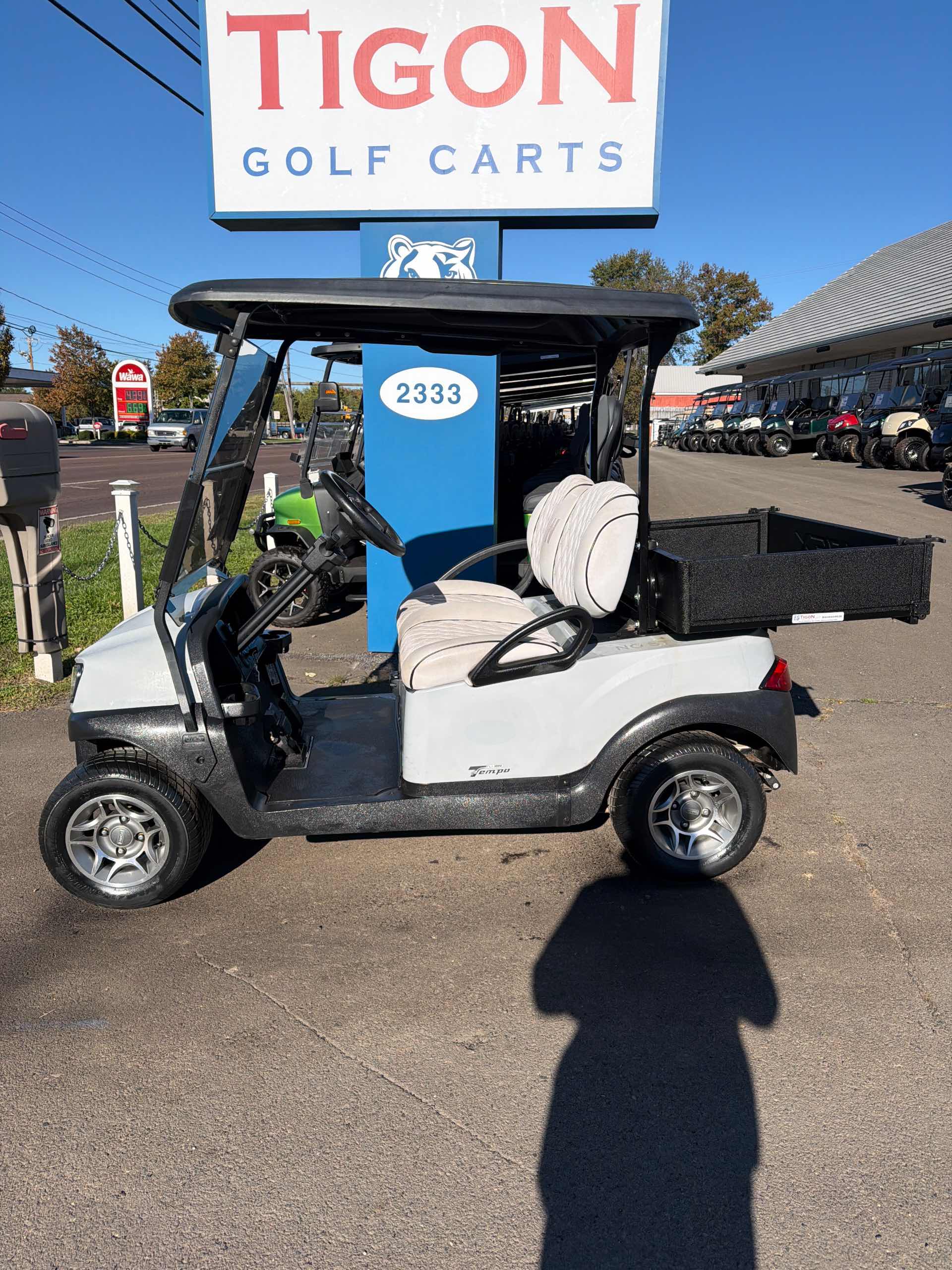 2020 Club Car Tempo Matte Titanium Gray image 2