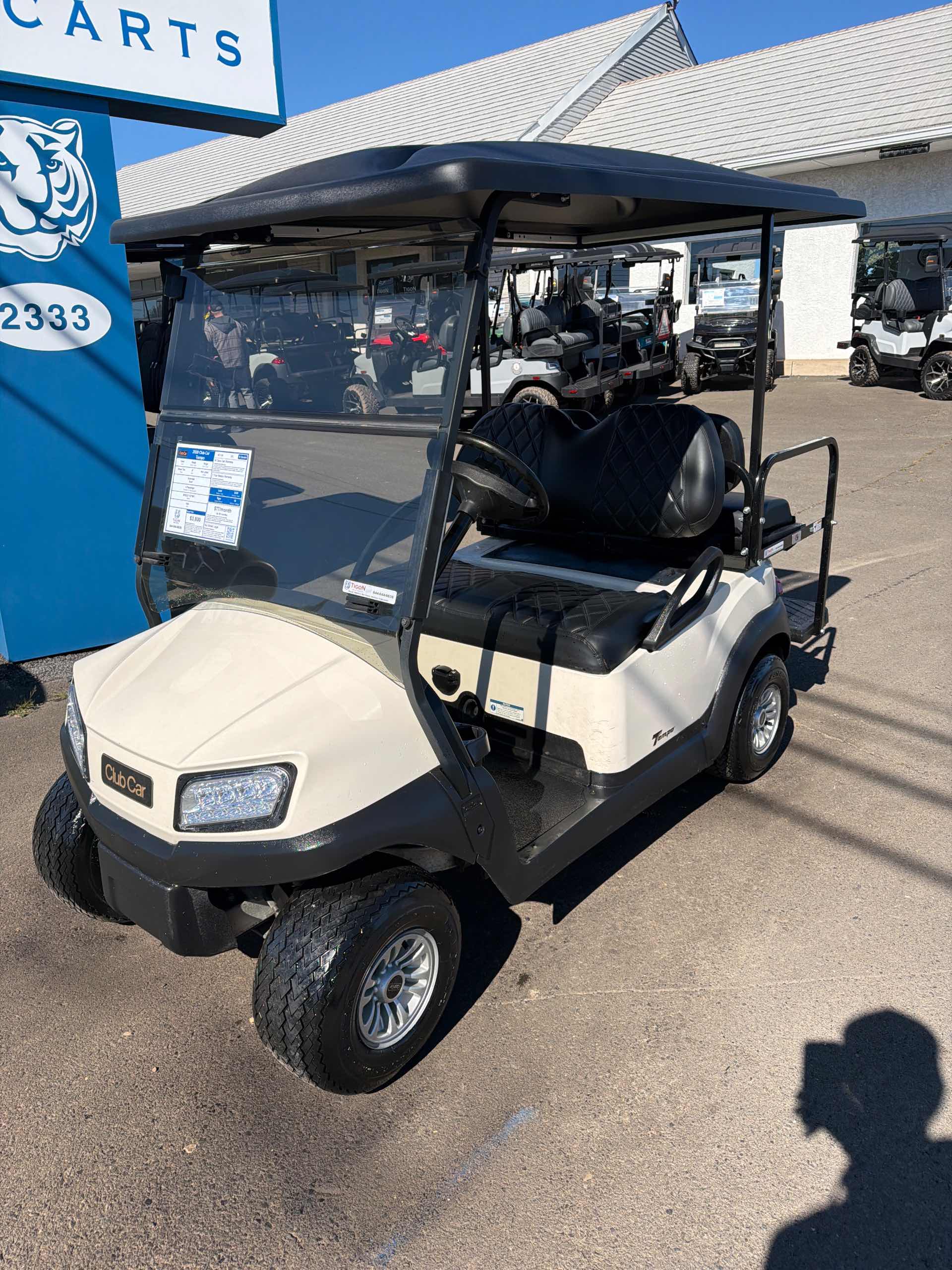 2020 Club Car Tempo in Beige Golf Cart