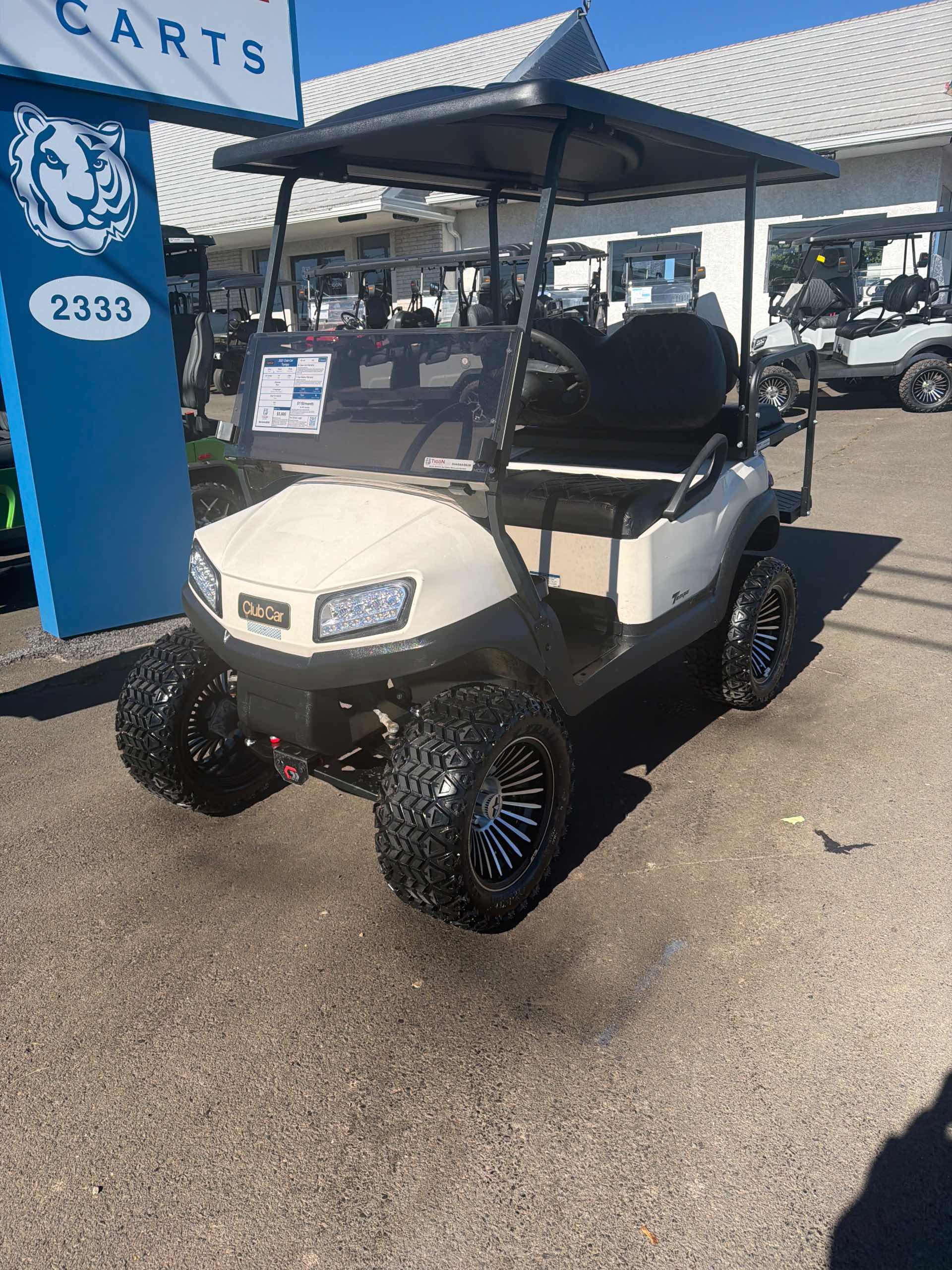 2021 Club Car Tempo White
