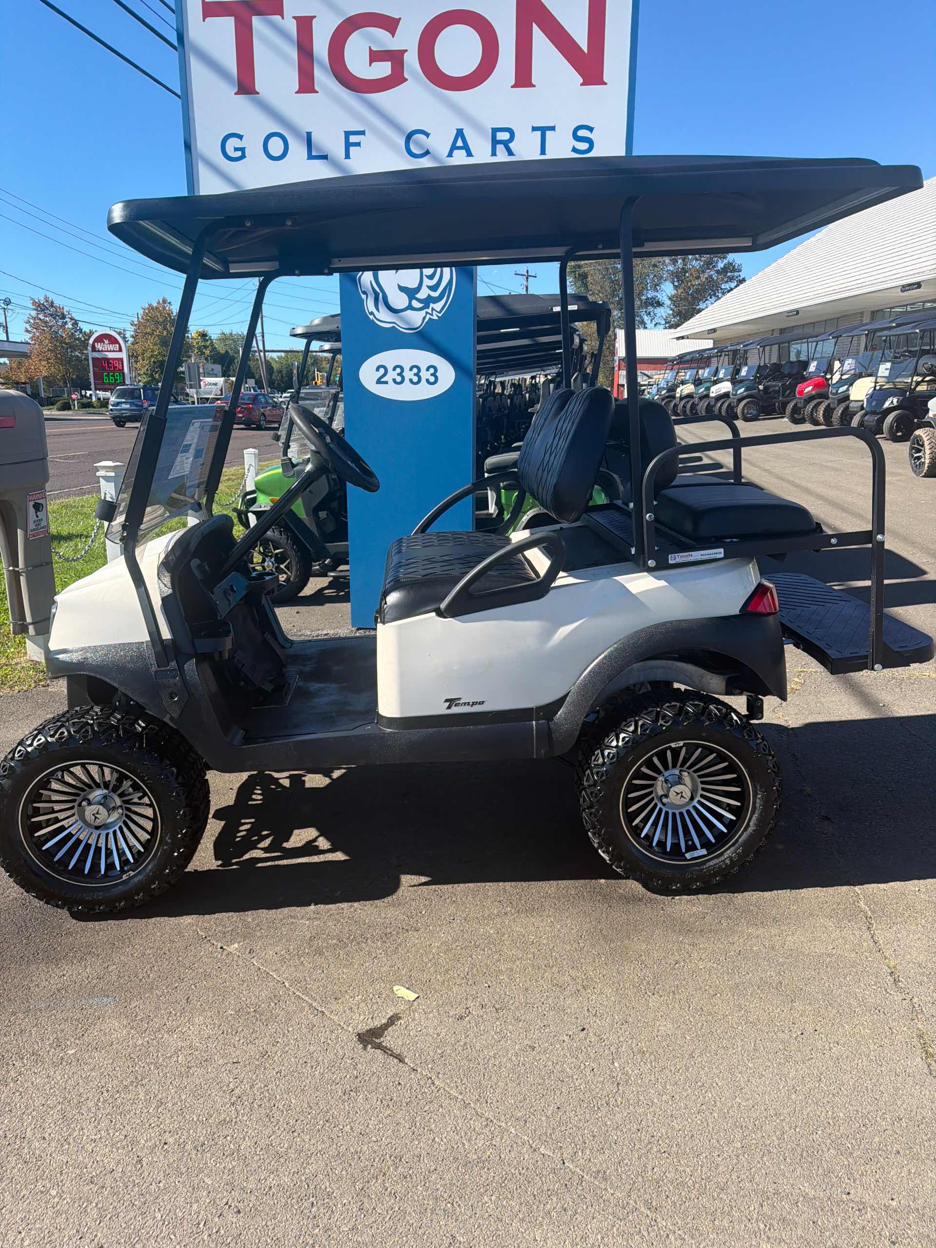2021 Club Car Tempo White image 2