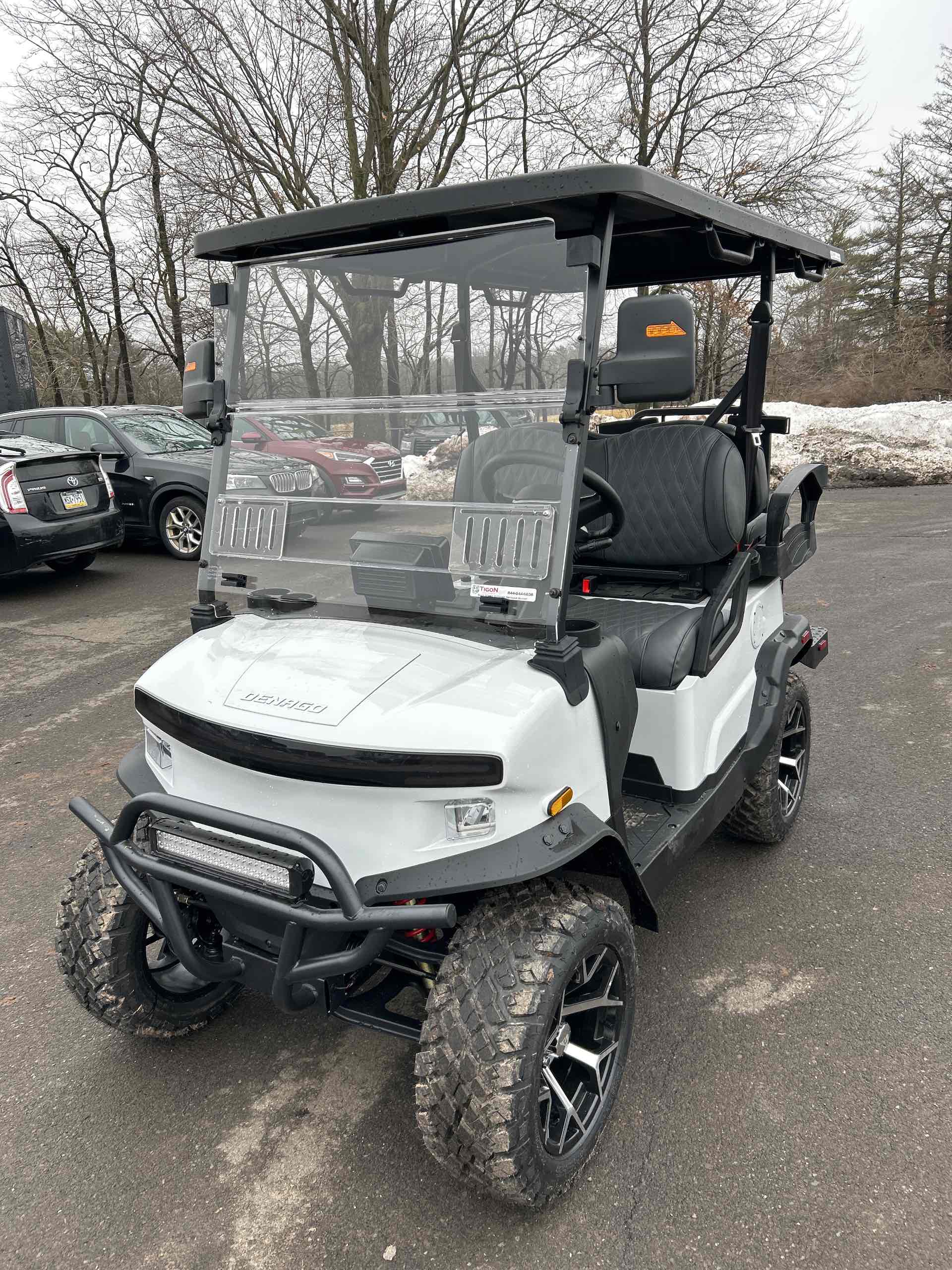 2026 Denago Nomad XL White golf cart for sale in Hatfield, PA — July 4th Golf Cart Sales Event