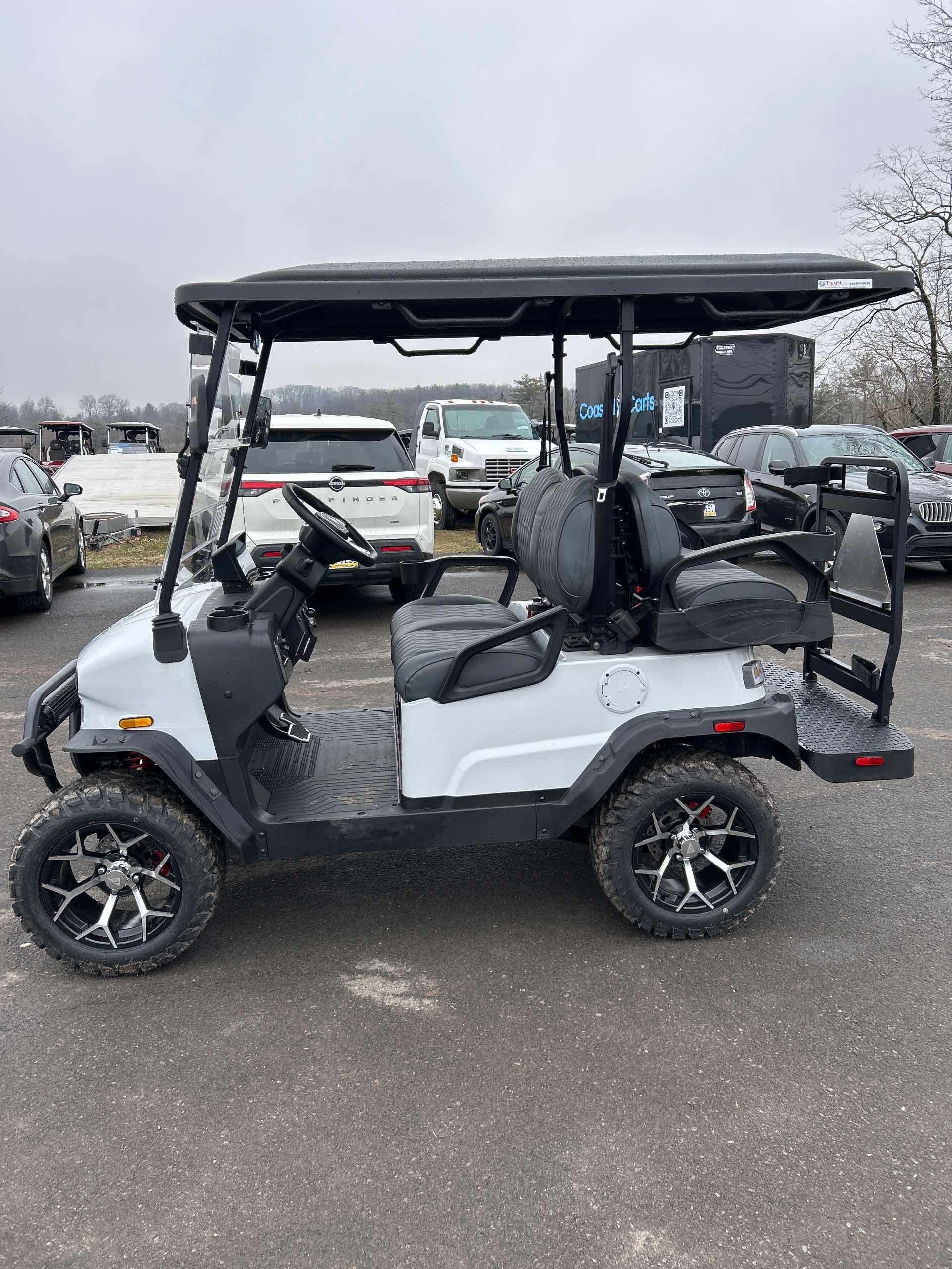 2026 Denago Nomad XL White golf cart in White — photo 2 of 4, Hatfield, PA