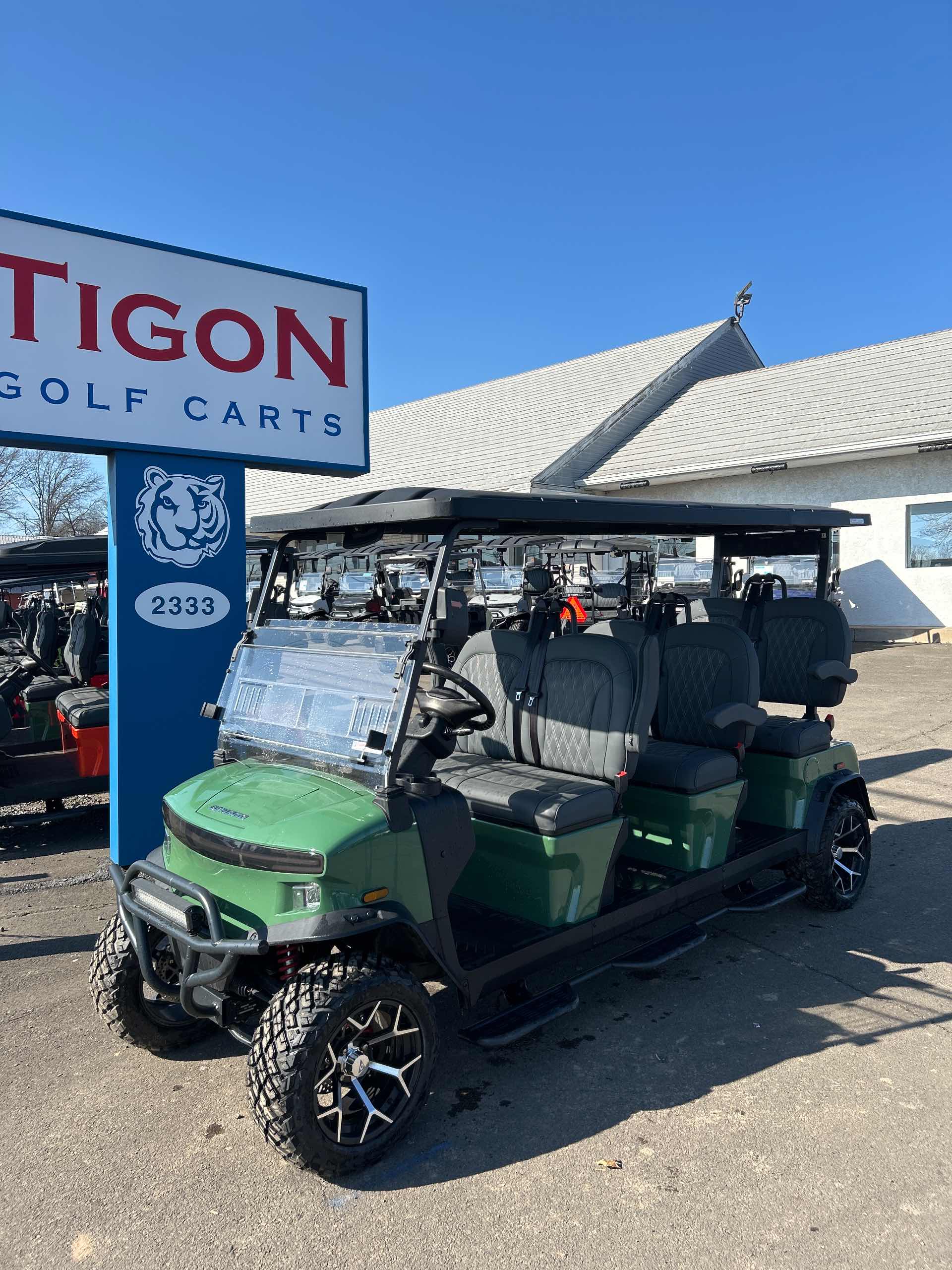 2026 Denago Rover XXL Golf Cart in Verdant