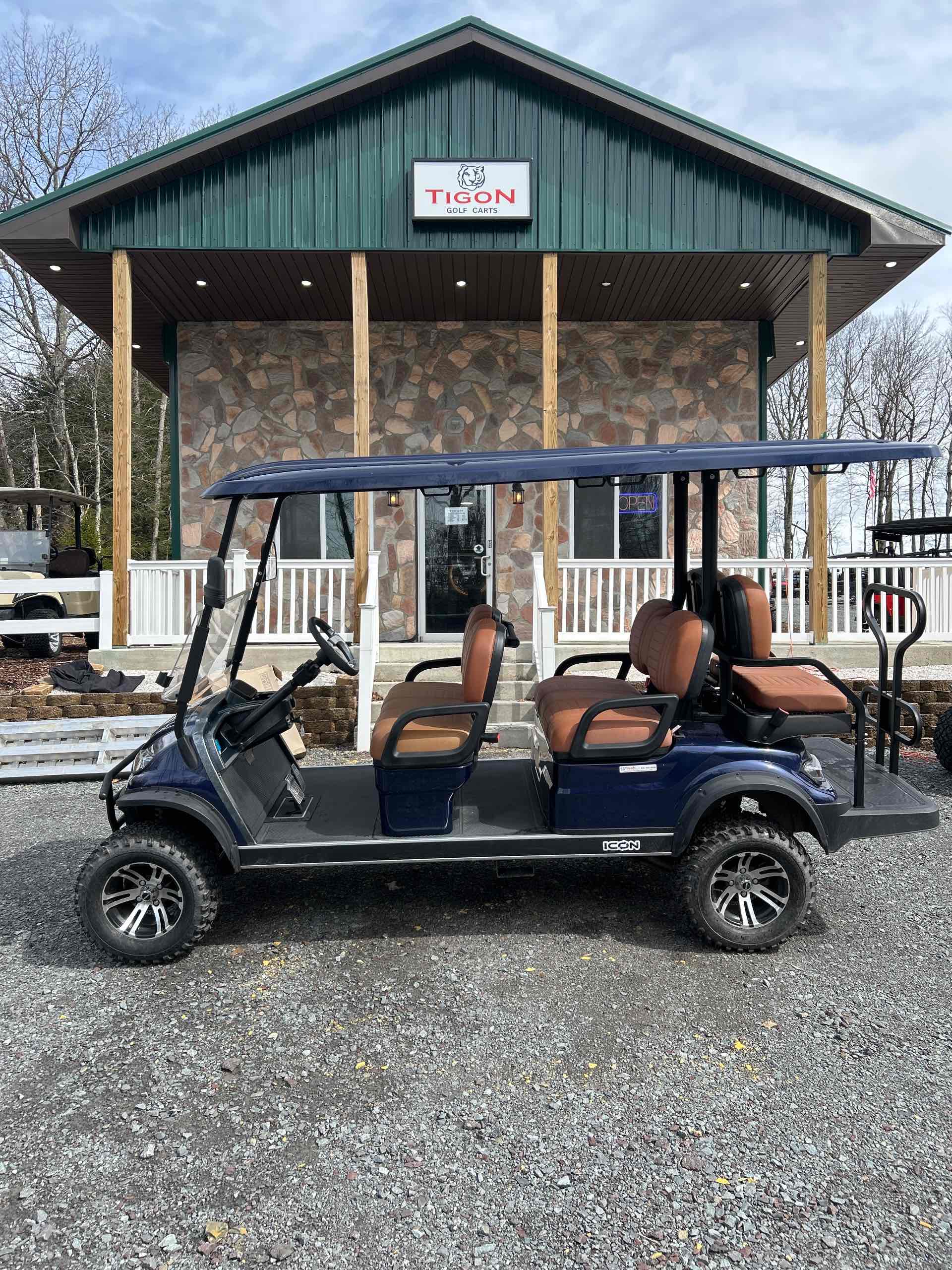 2024 Icon G60L Indigo golf cart in Indigo — photo 2 of 4, Long Pond, PA