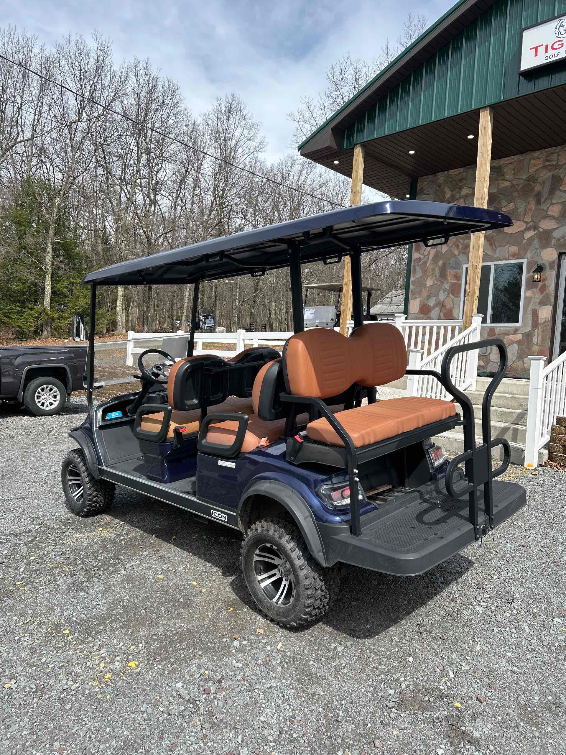 2024 Icon G60L Indigo golf cart in Indigo — photo 3 of 4, Long Pond, PA
