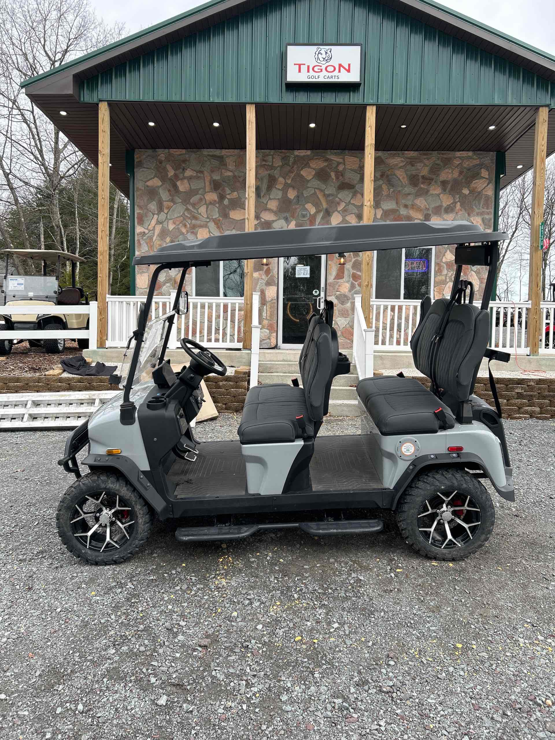 2026 Denago Rover XL Gray golf cart in Gray — photo 2 of 4, Long Pond, PA