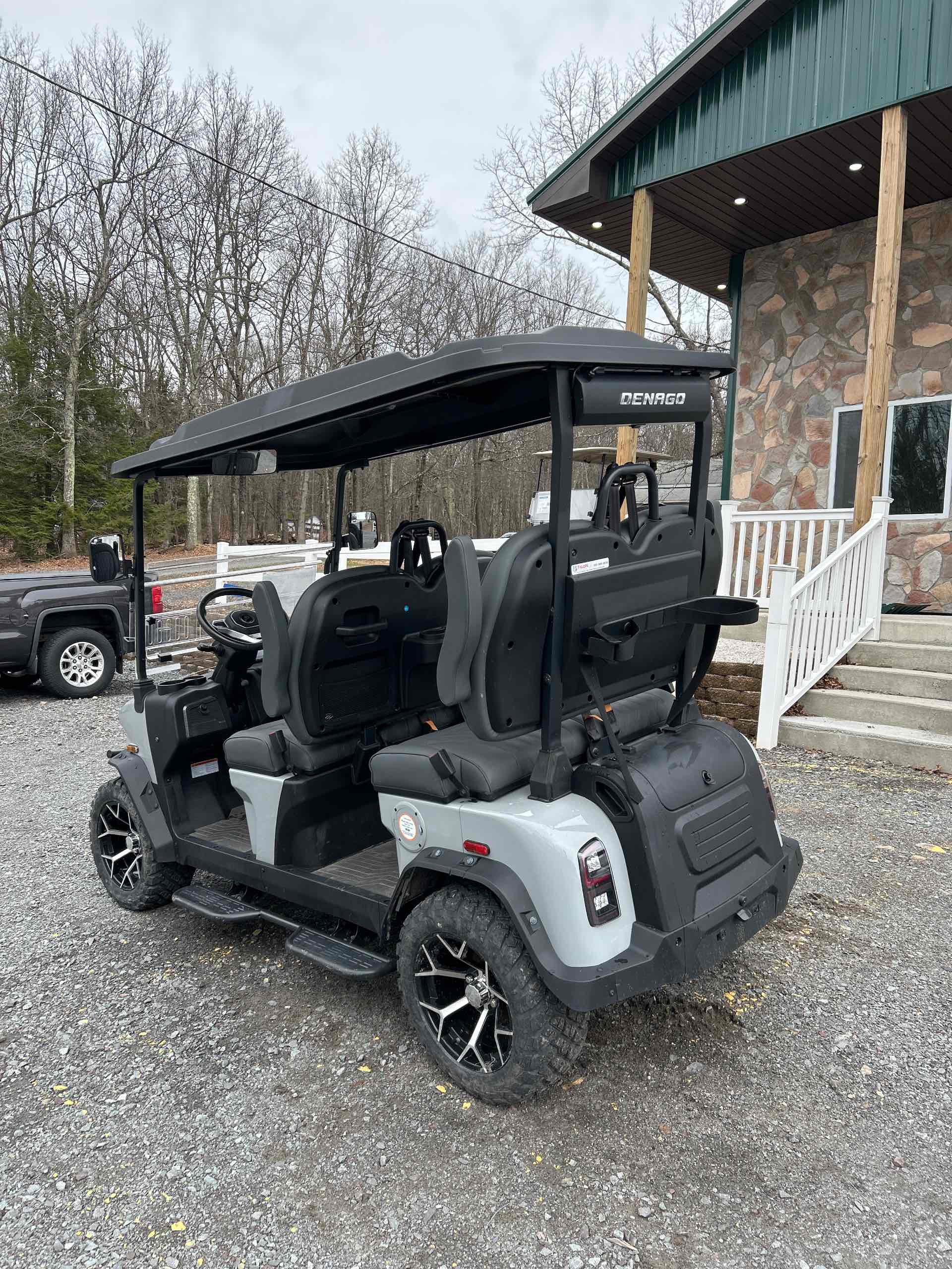 2026 Denago Rover XL Gray golf cart in Gray — photo 3 of 4, Long Pond, PA