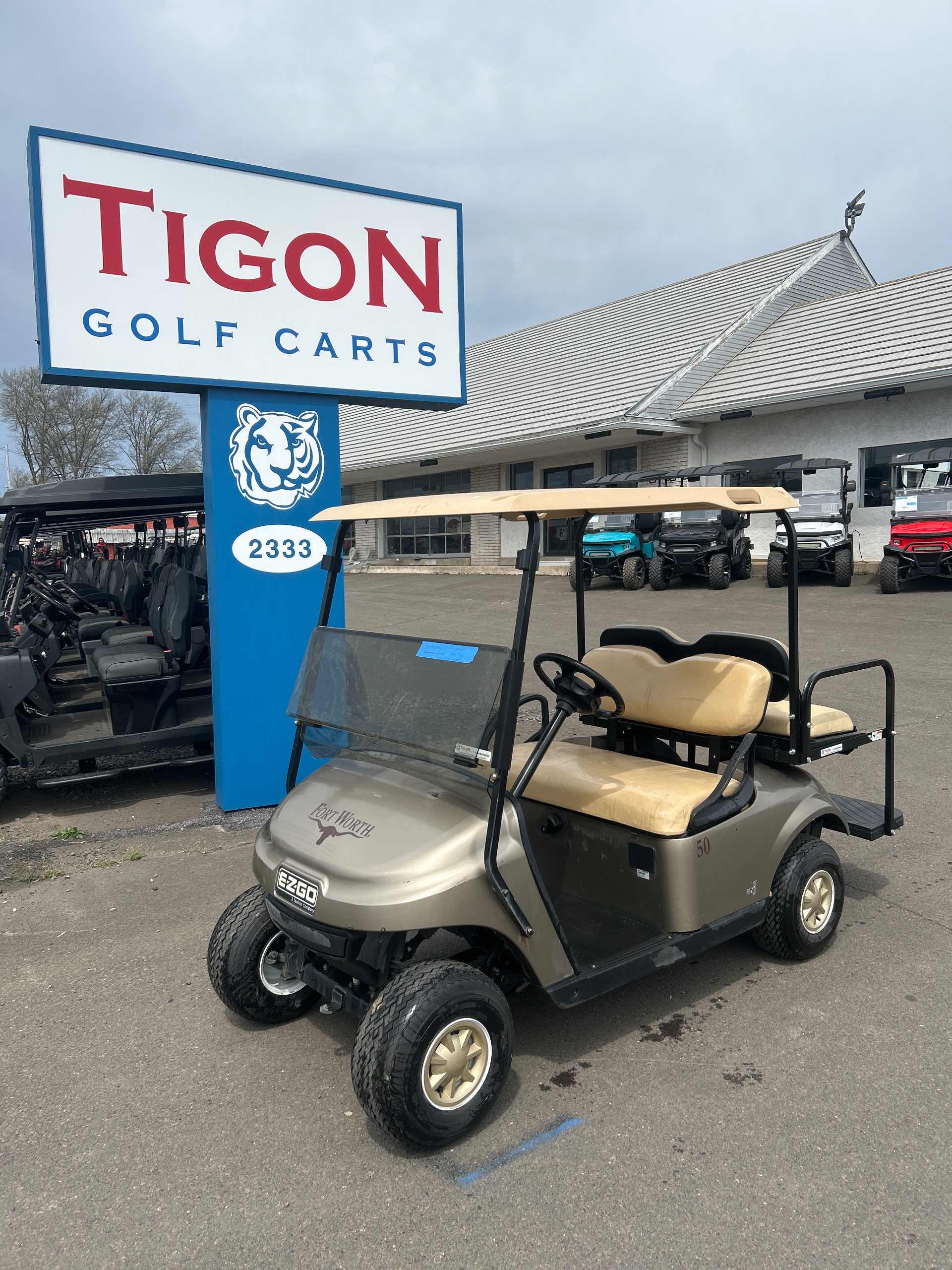 2021 EZGO TXT Golf Cart in Champane
