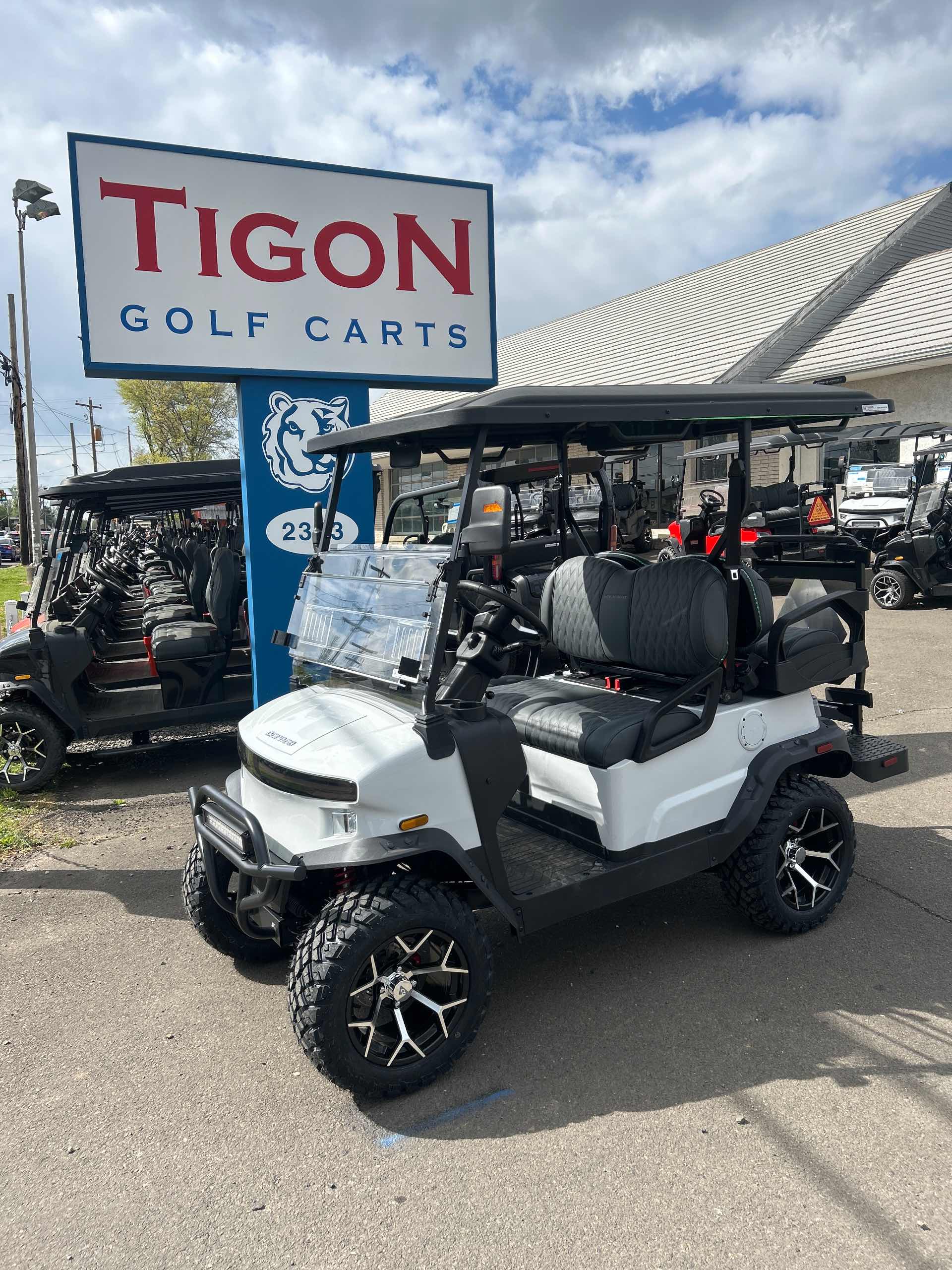2026 Denago Nomad XL Golf Cart in White