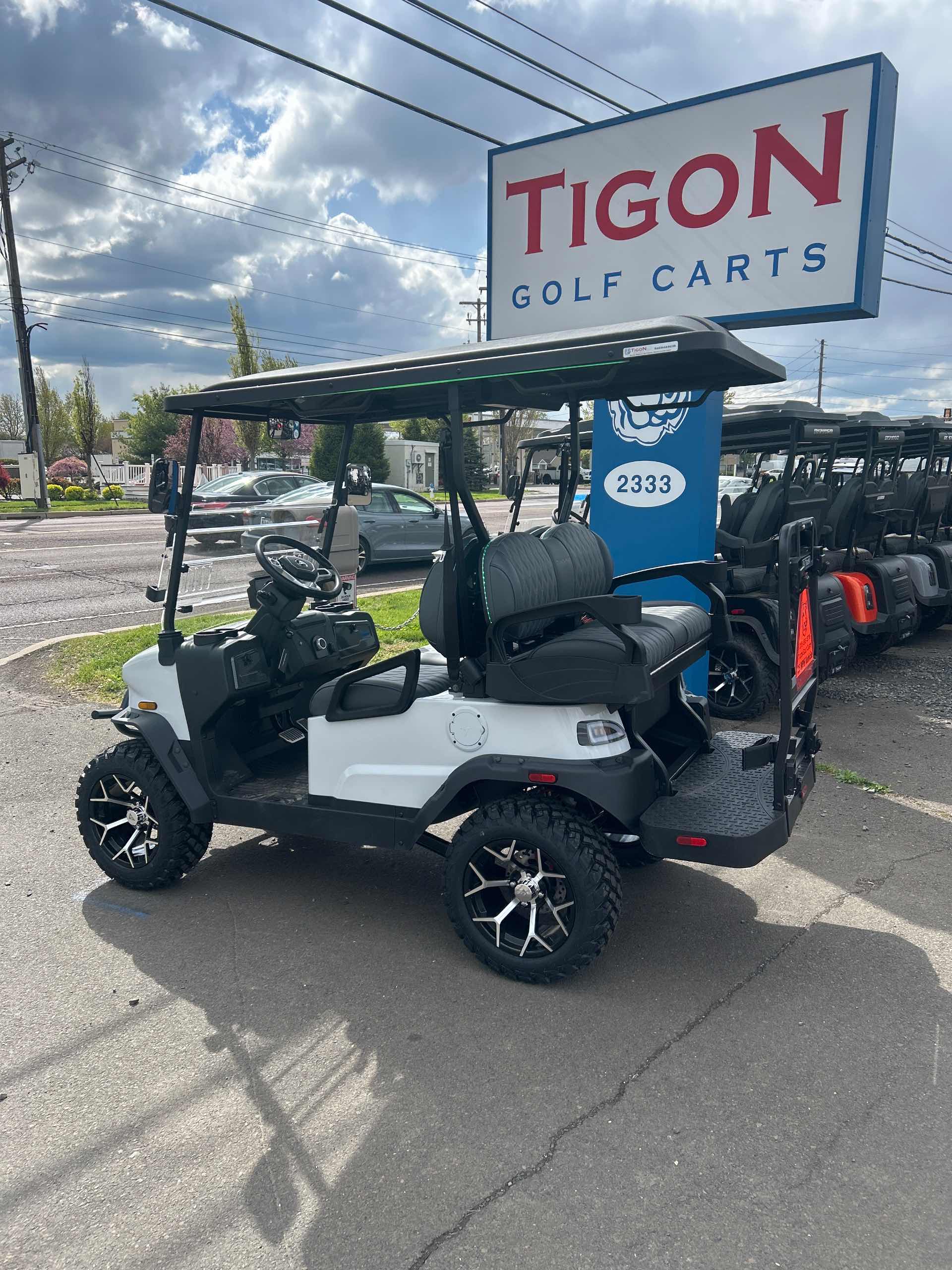 2026 Denago Nomad XL White golf cart in White — photo 3 of 4, Hatfield, PA