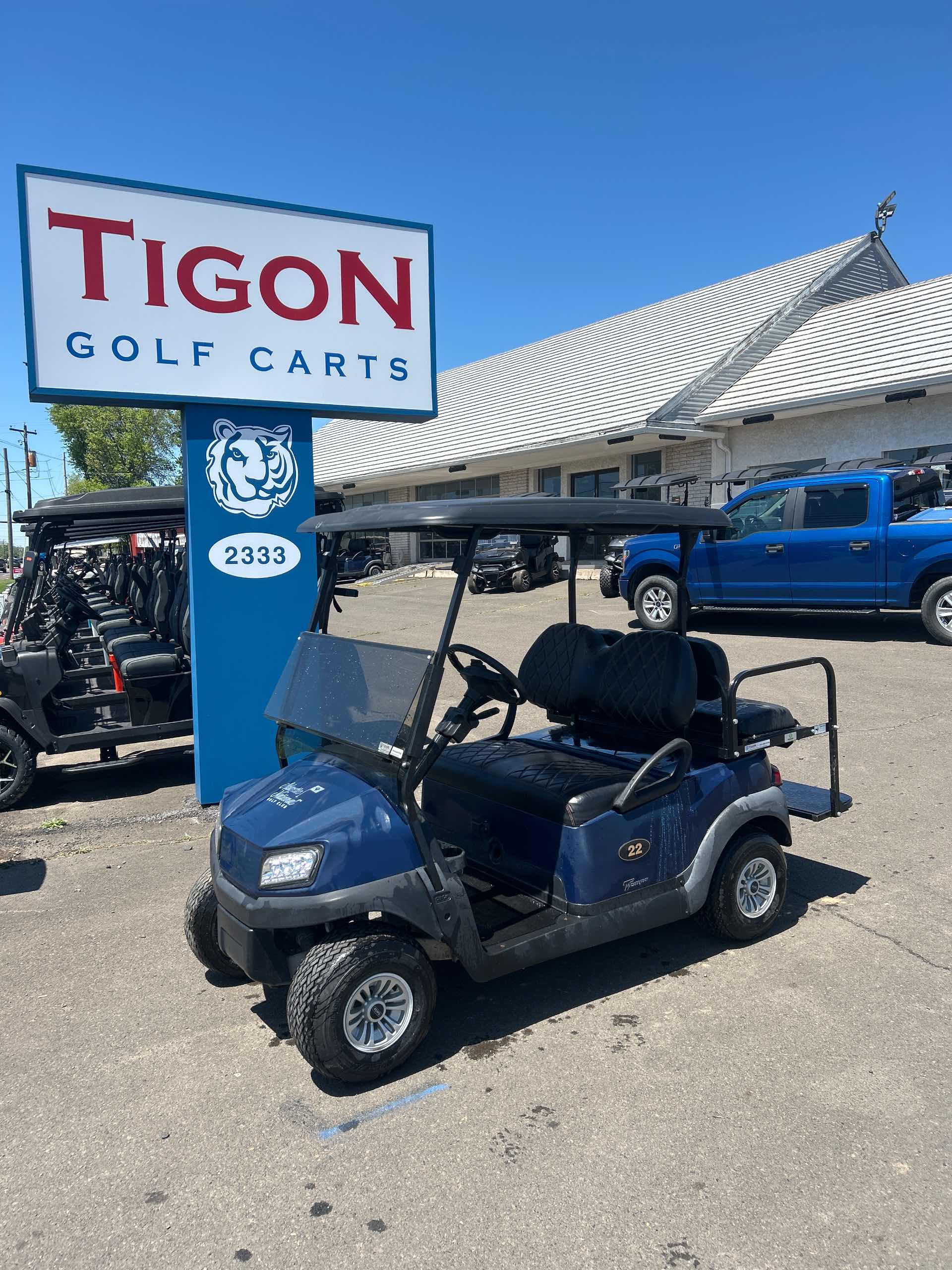 2018 Club Car Tempo Golf Cart in Blue