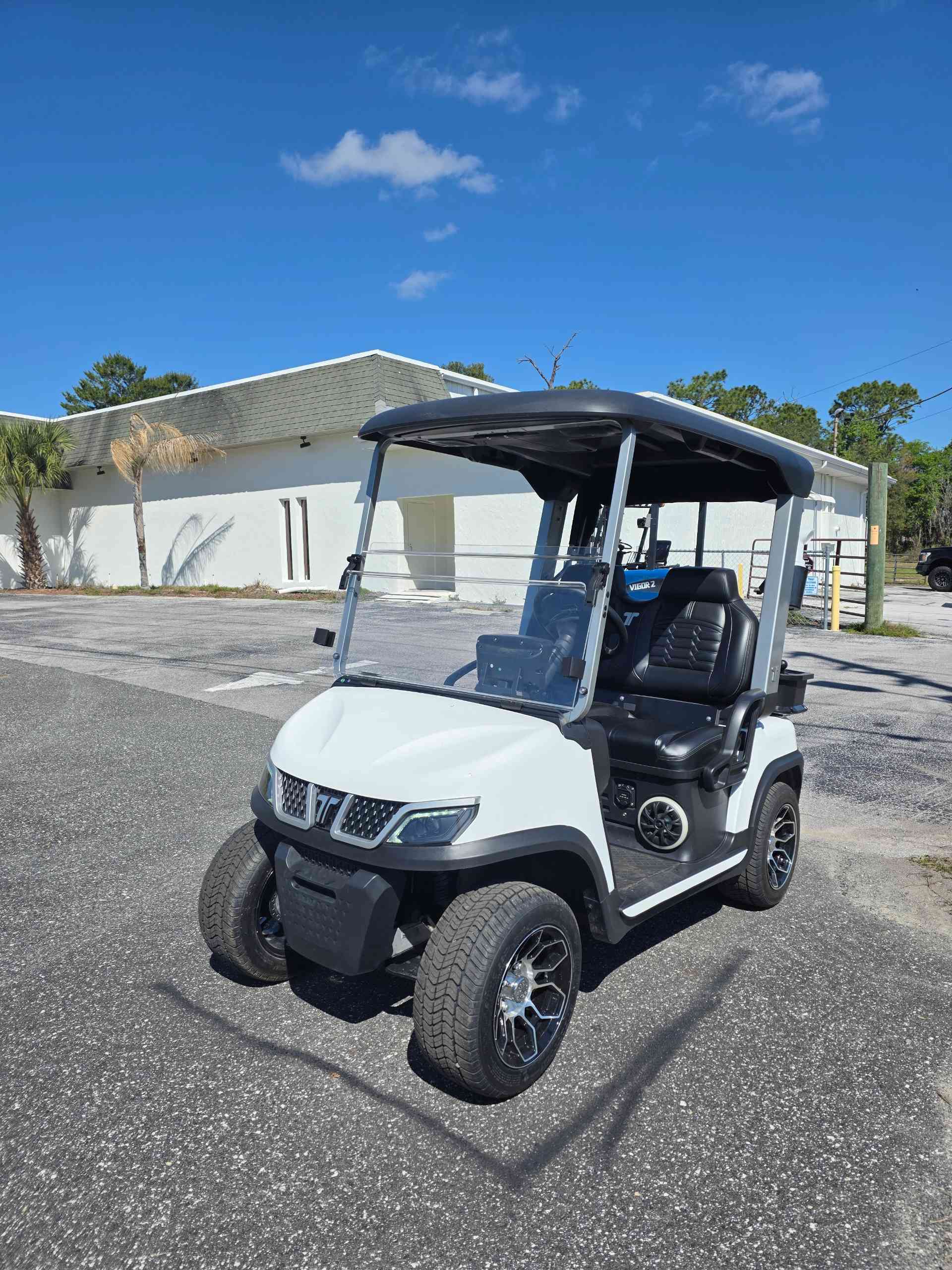 2024 Tara Spirit Plus Golf Cart in White