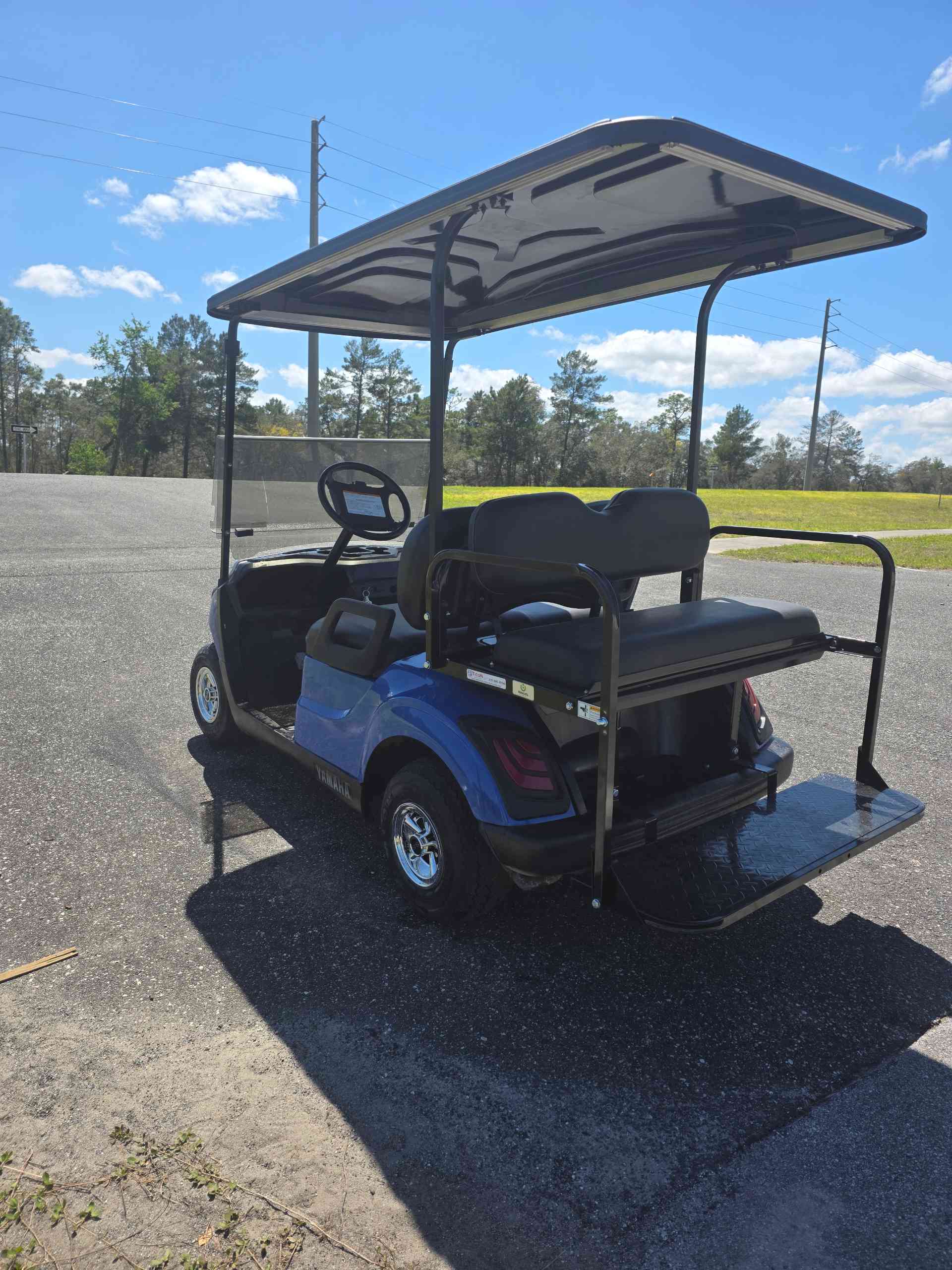 2016 Yamaha Drive 2 Blue golf cart in Blue — photo 3 of 4, Lecanto, FL