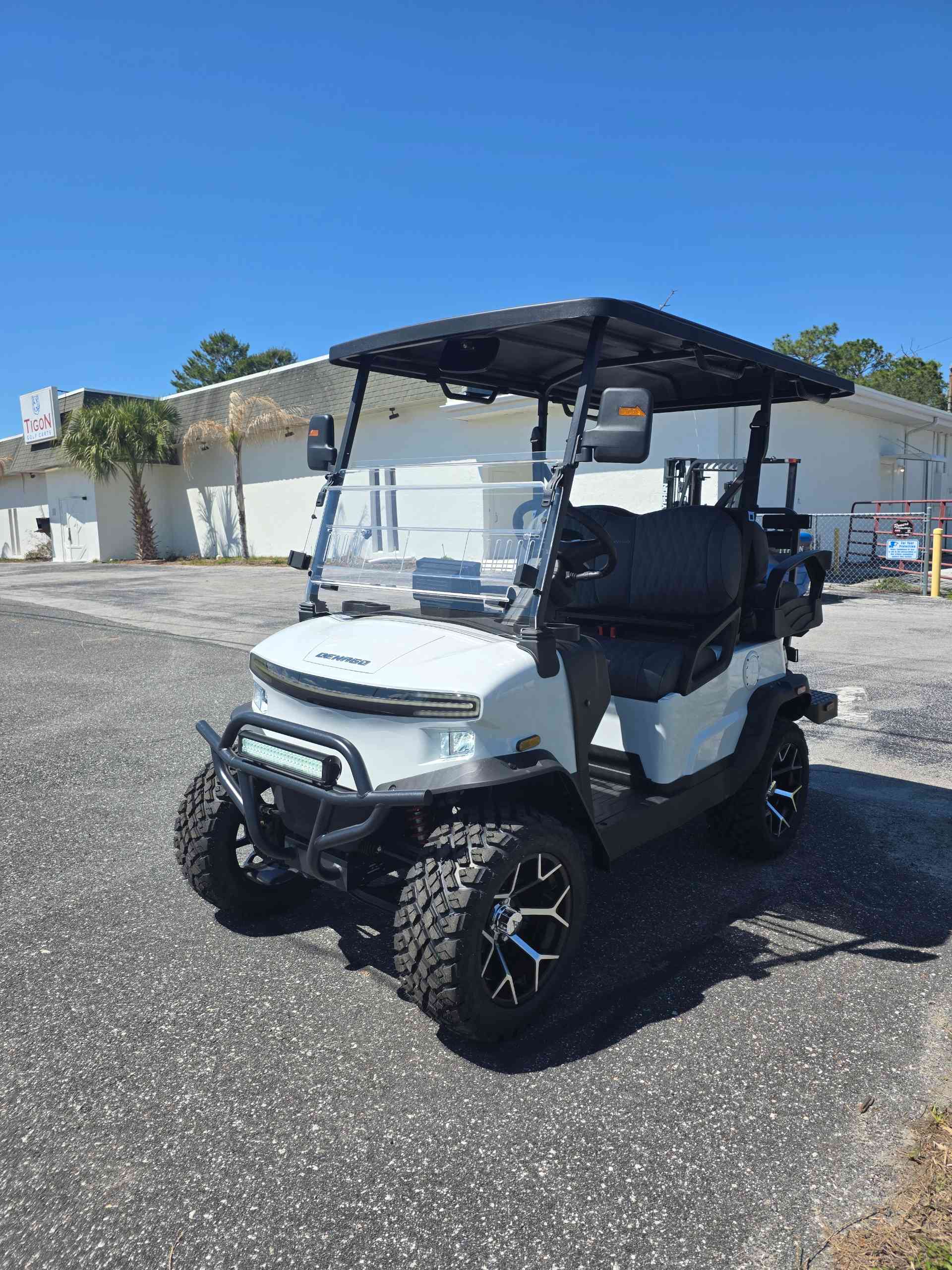 2026 Denago Nomad XL Golf Cart in White