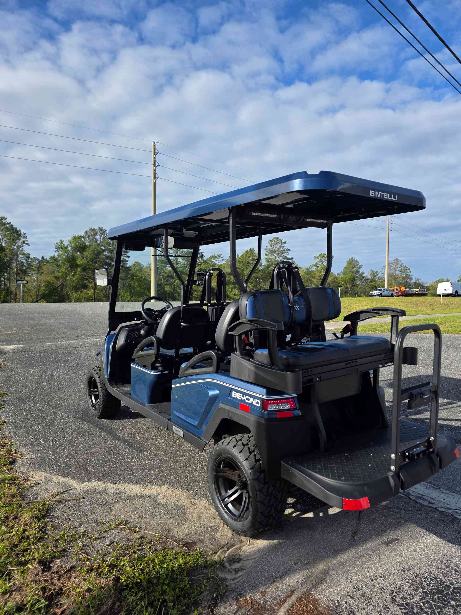 2024 Bintelli Other blue golf cart in blue — photo 3 of 4, Lecanto, FL