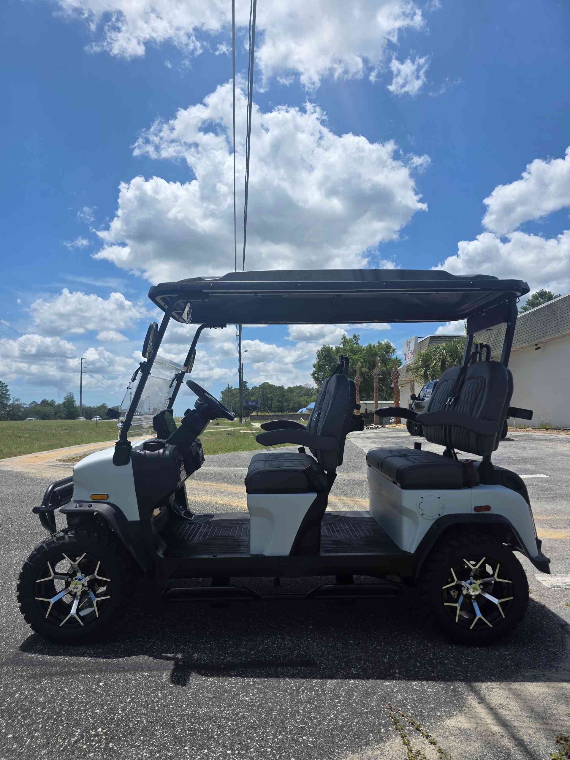 2026 Denago Rover XL Matte White golf cart in Matte White — photo 2 of 4, Lecanto, FL