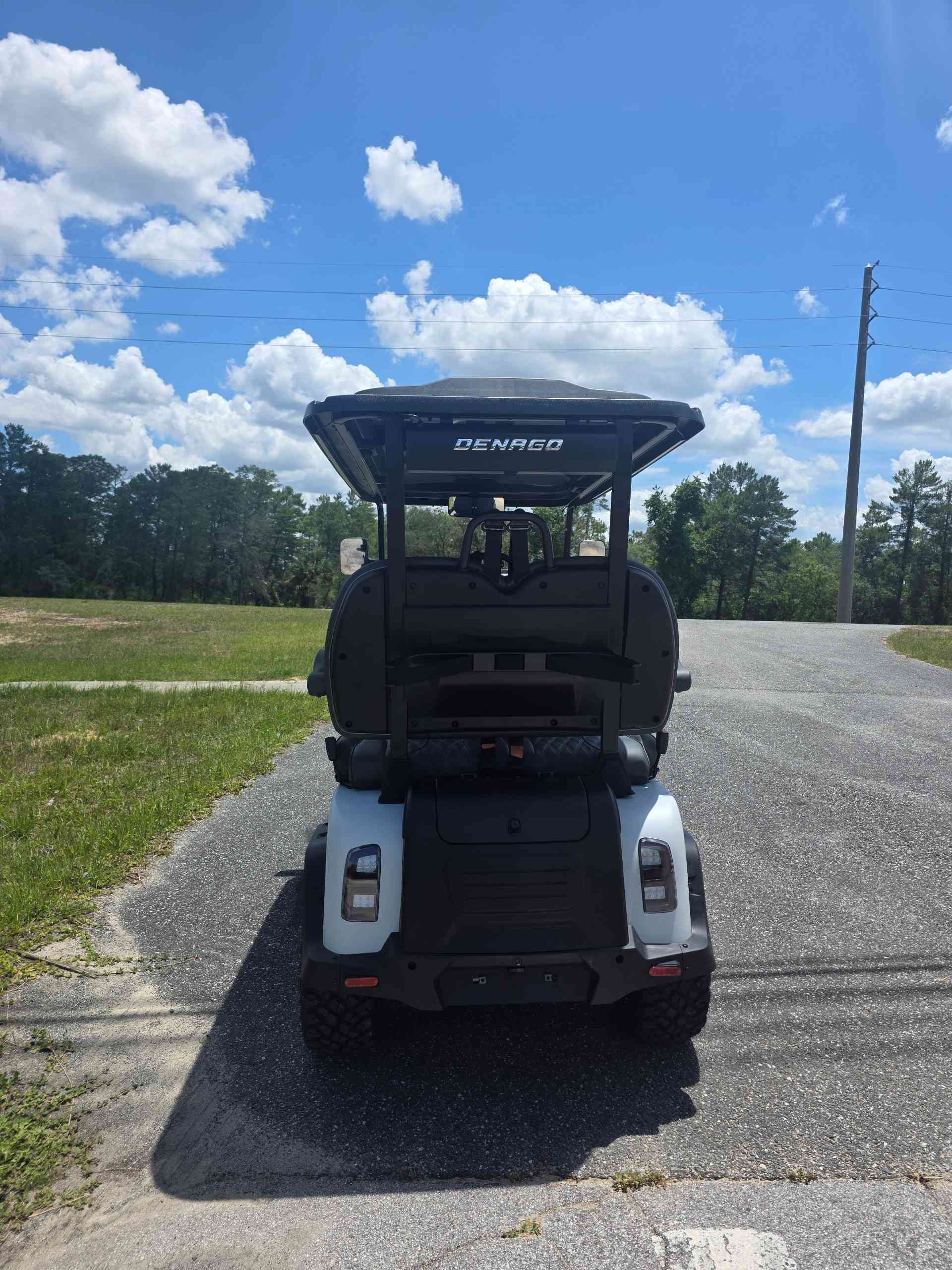 2026 Denago Rover XL Matte White golf cart in Matte White — photo 4 of 4, Lecanto, FL