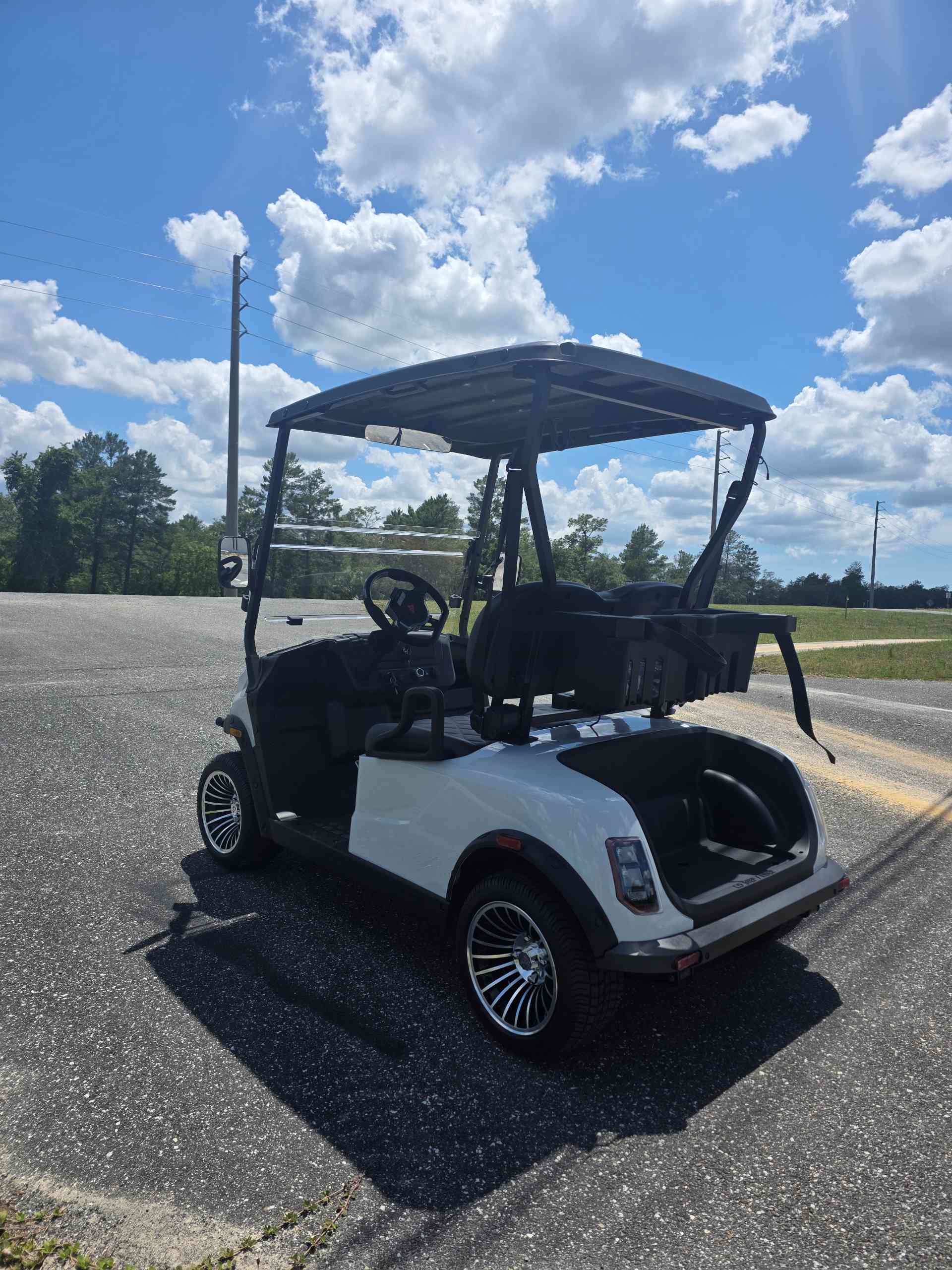 2026 Denago Scout 2 White golf cart in White — photo 3 of 4, Lecanto, FL