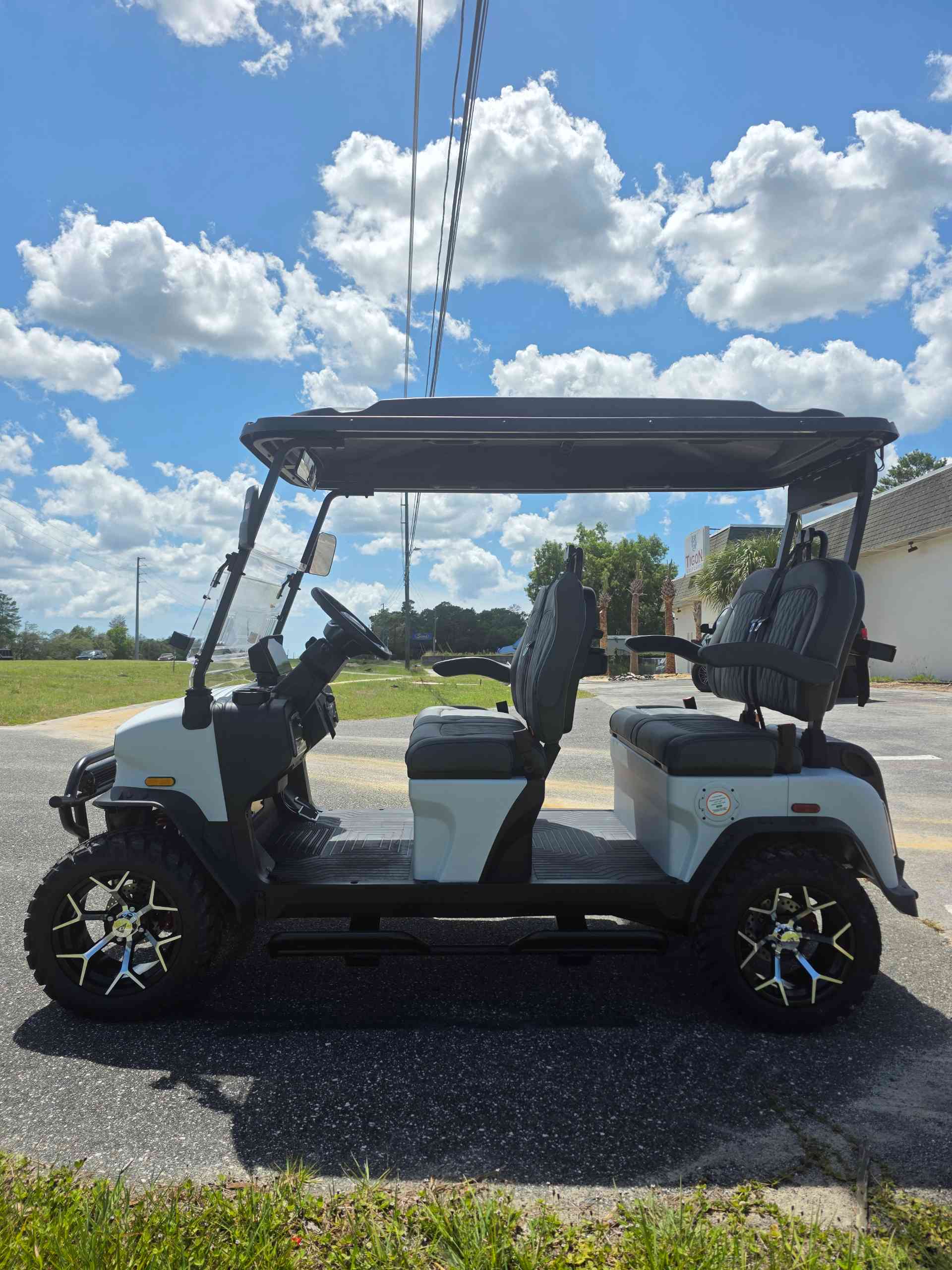 2026 Denago Rover XL Matte White golf cart in Matte White — photo 2 of 4, Lecanto, FL