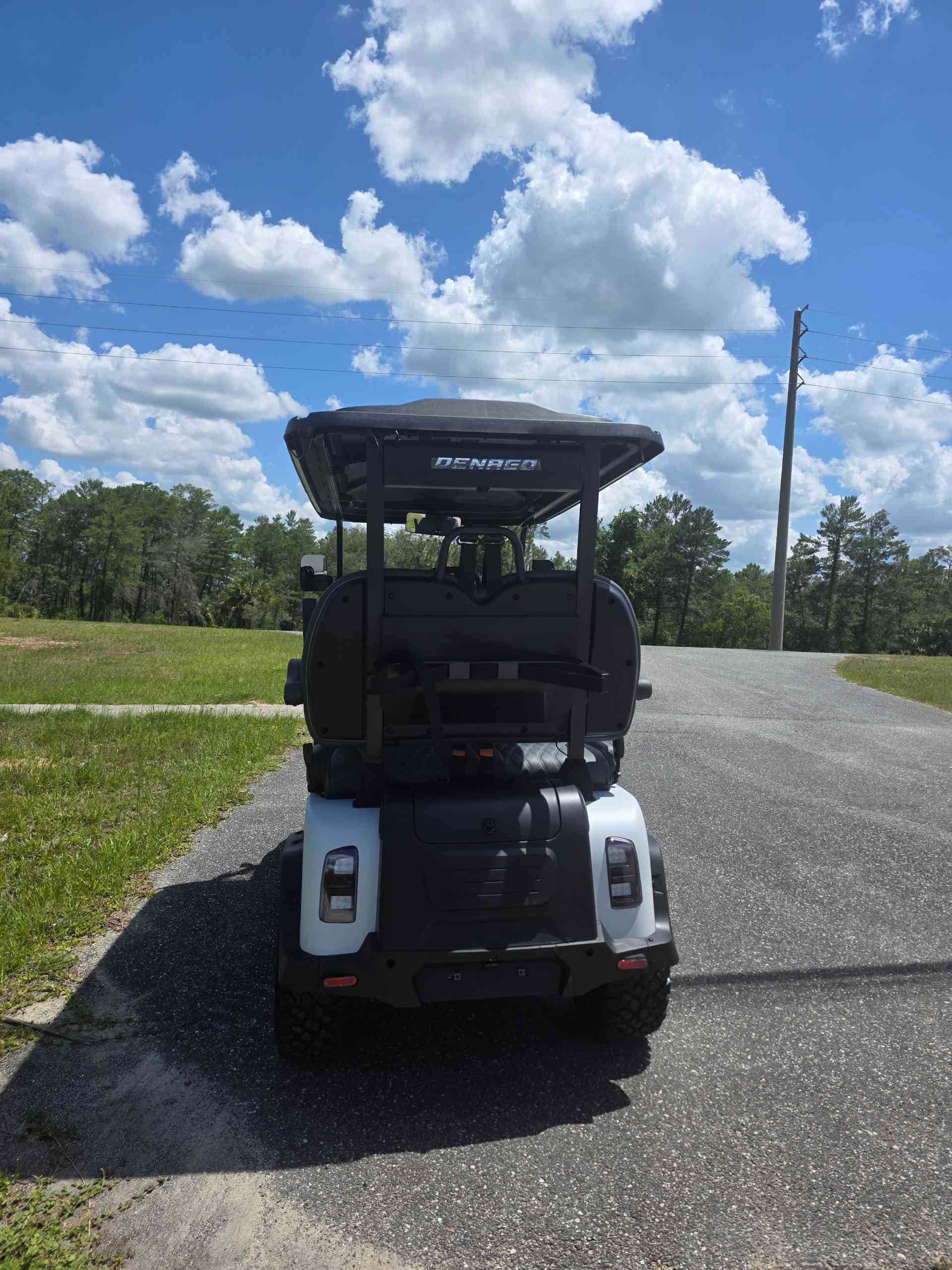 2026 Denago Rover XL Matte White golf cart in Matte White — photo 4 of 4, Lecanto, FL