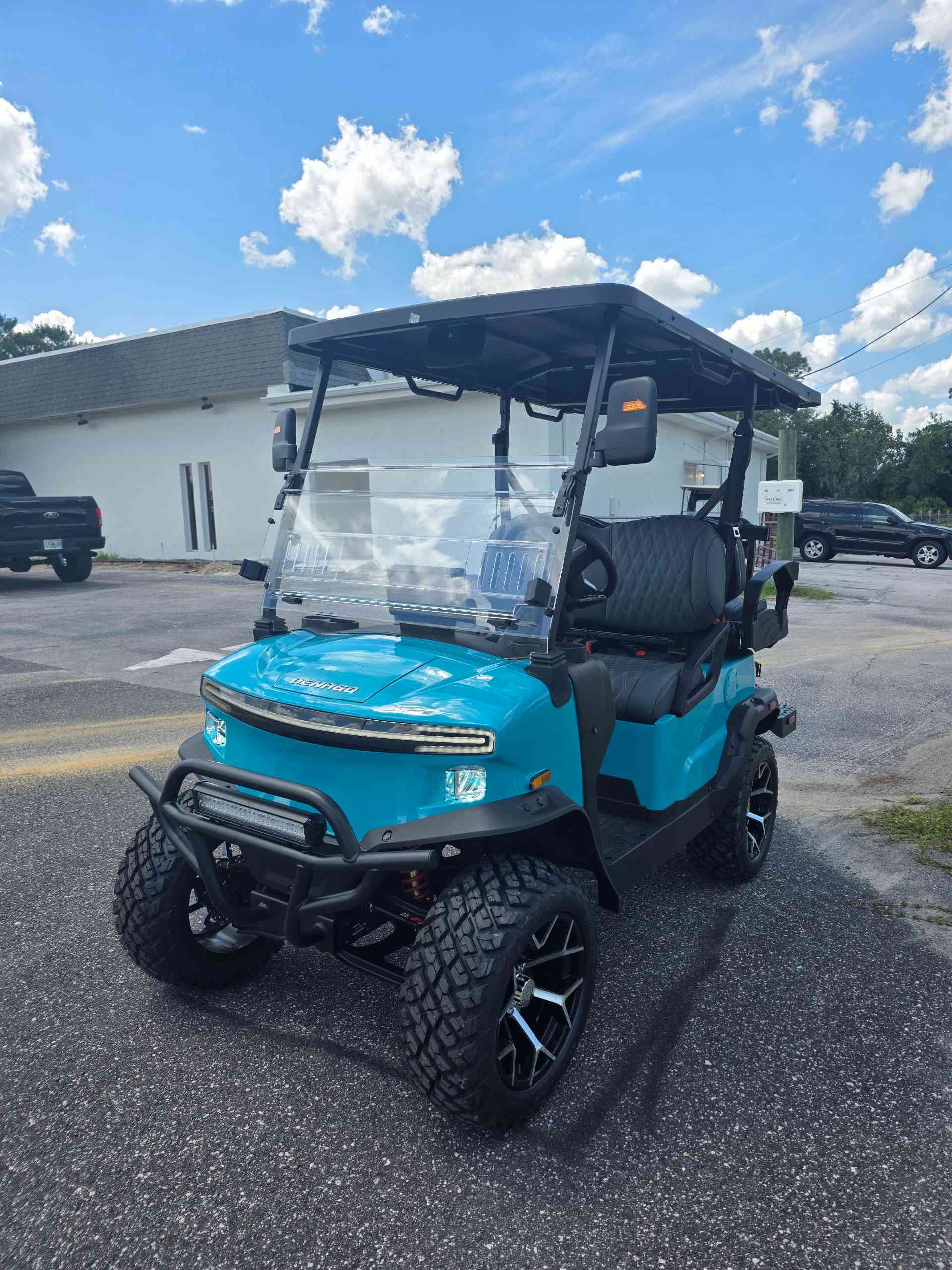 2026 Denago Nomad XL Golf Cart in Aqua