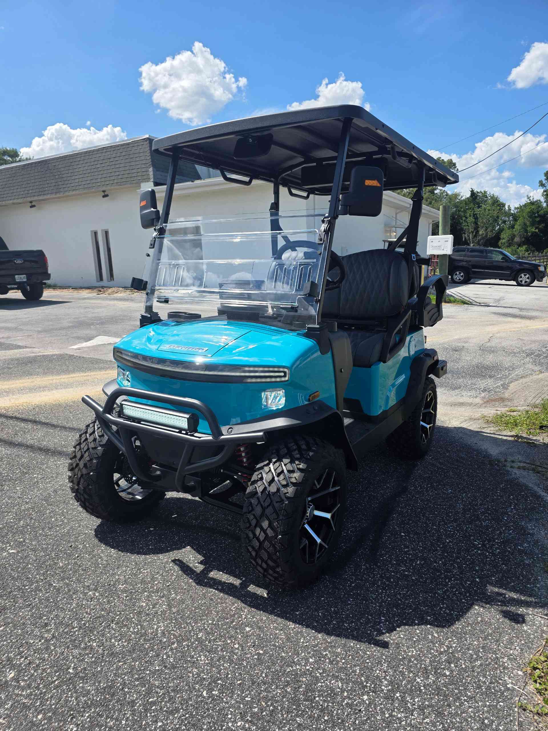 2026 Denago Nomad XL Golf Cart in Aqua