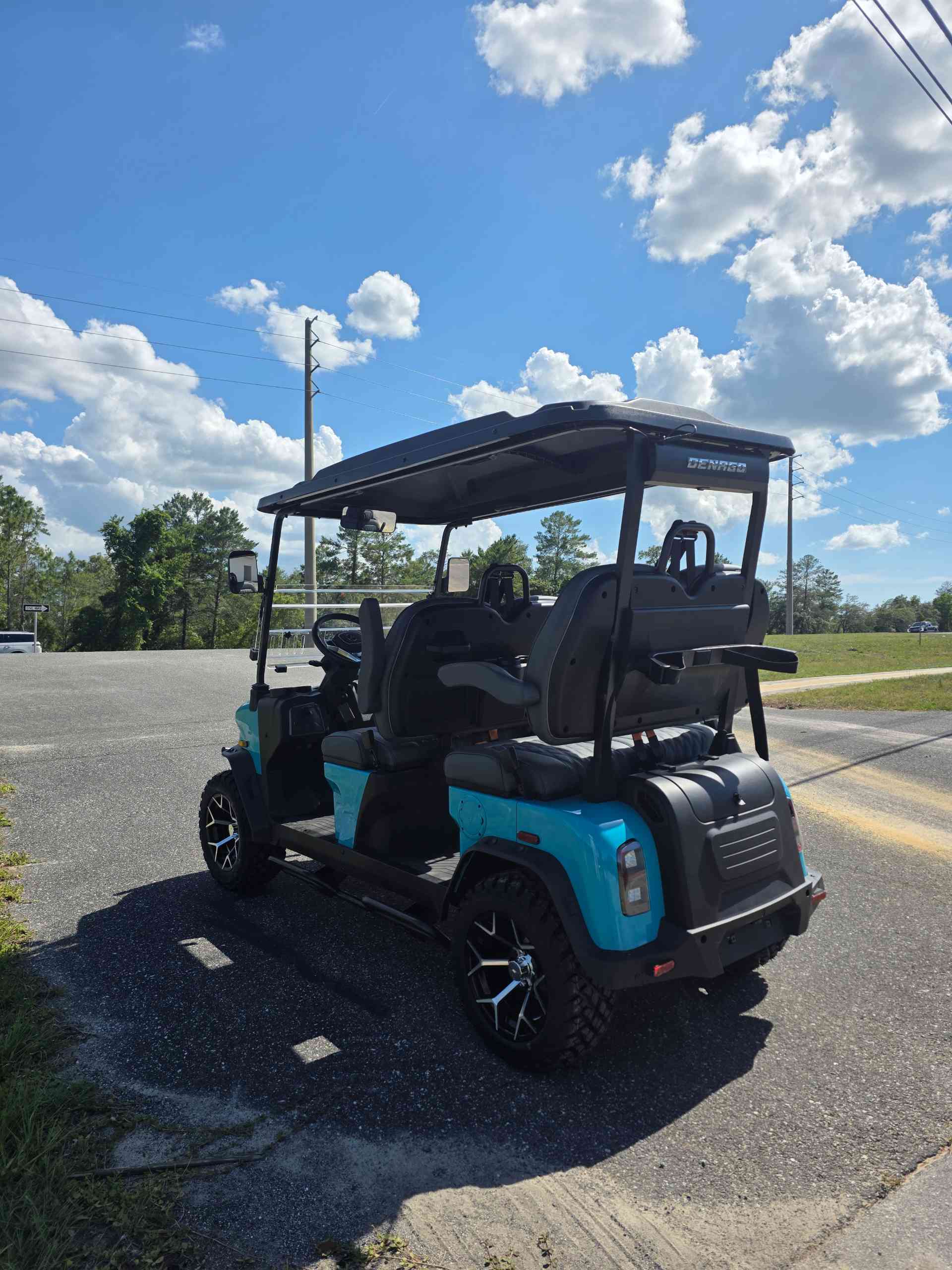 2026 Denago Rover XL Aqua golf cart in Aqua — photo 3 of 4, Hatfield, PA