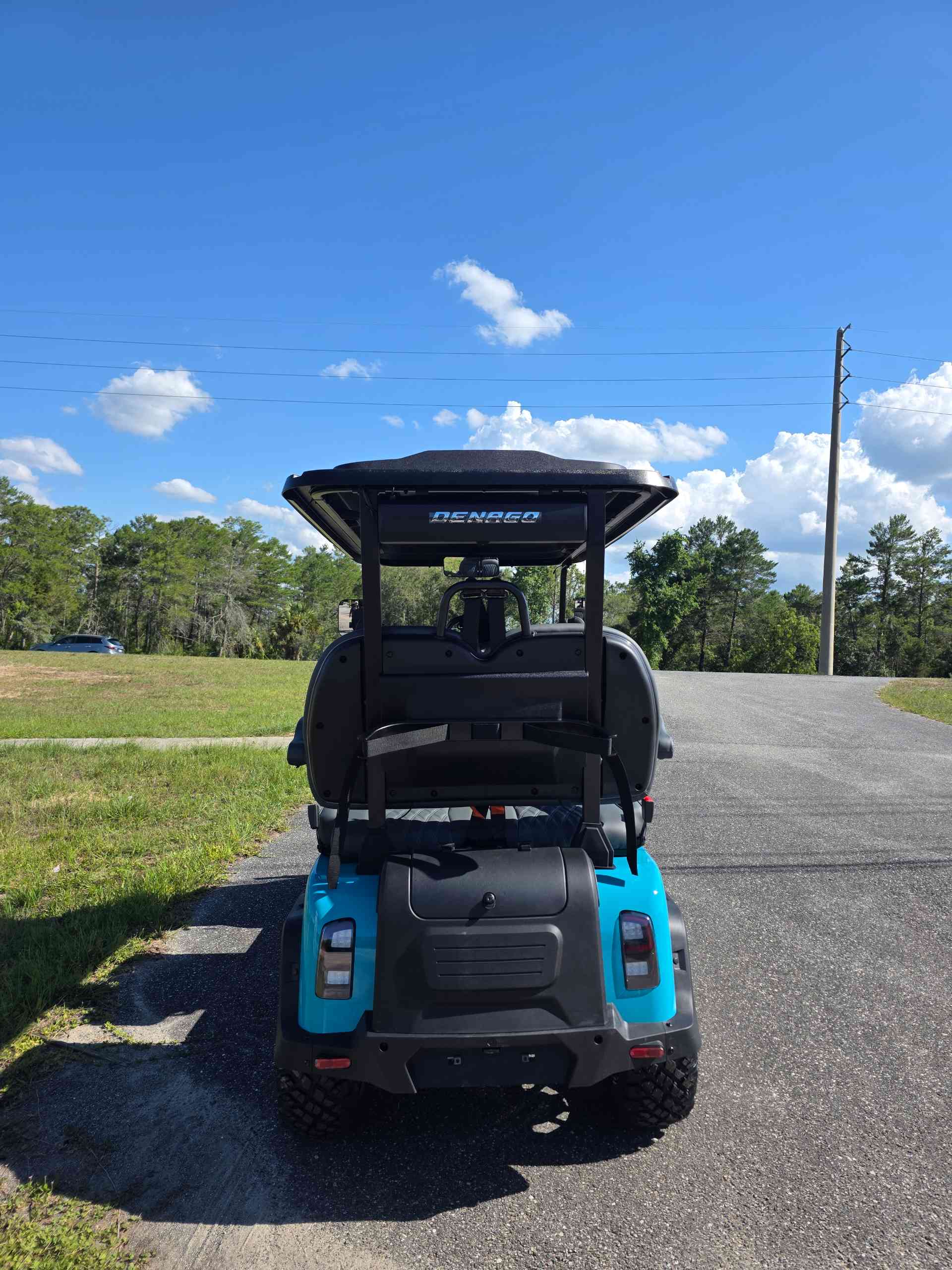 2026 Denago Rover XL Aqua golf cart in Aqua — photo 4 of 4, Lecanto, FL