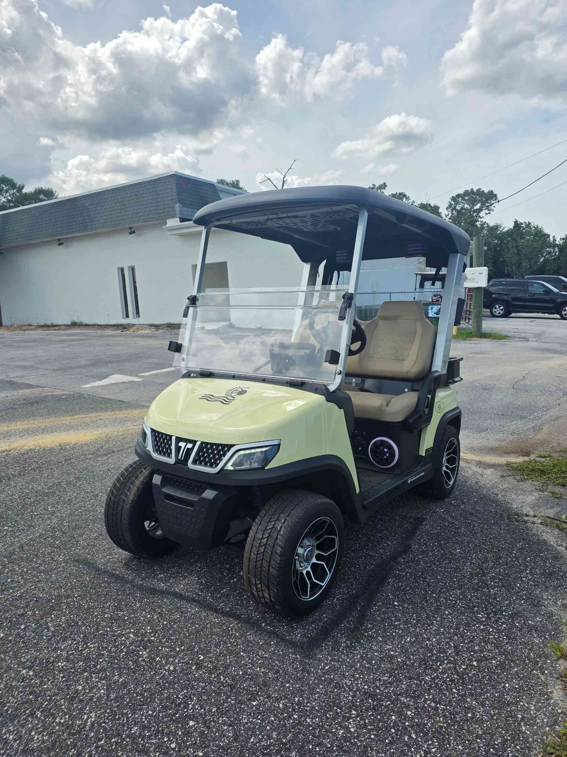 Used 2025 Tara Spirit Plus Golf Cart in Beige for sale at TIGON Lecanto, FL