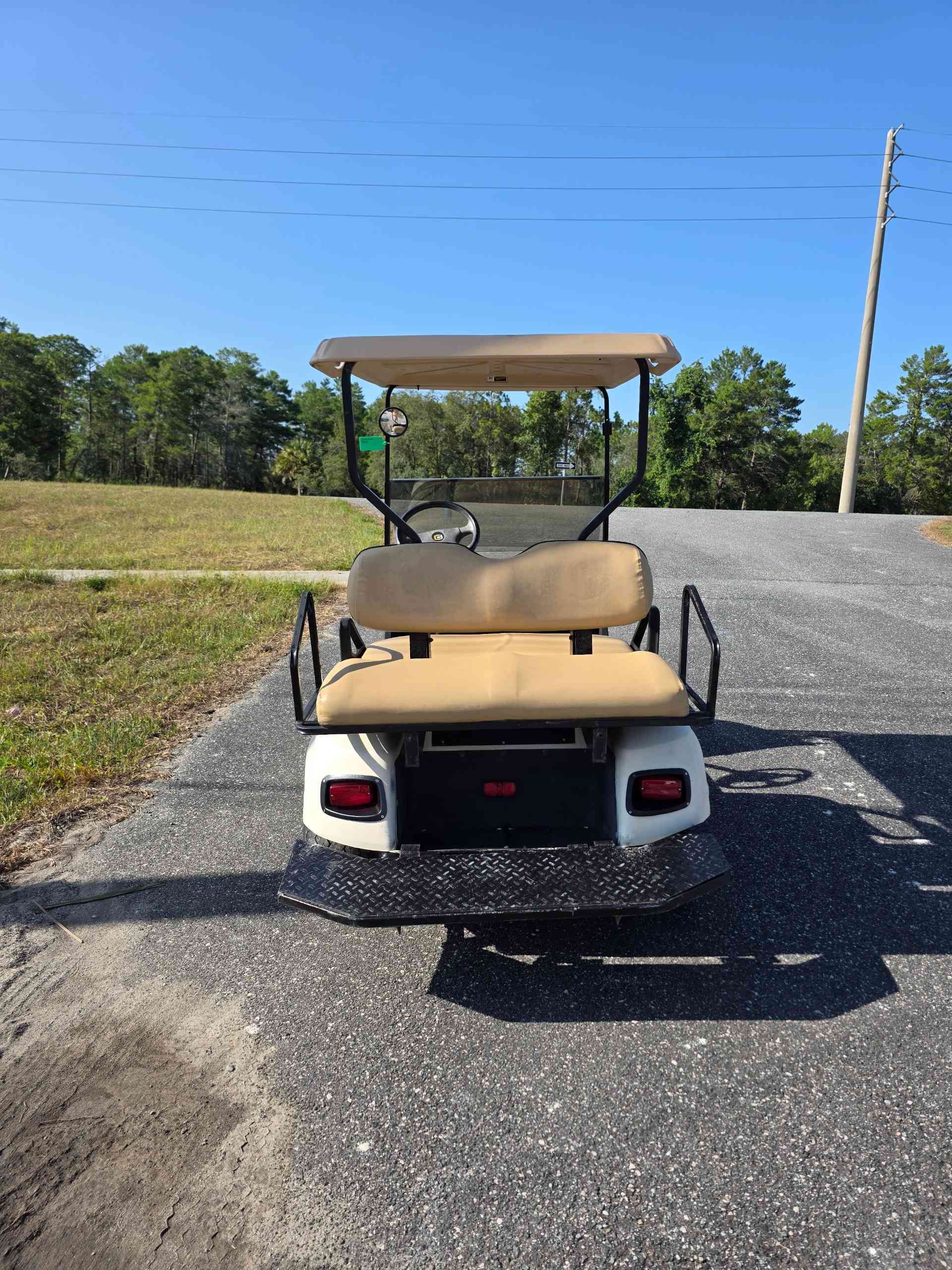 2008 EZGO TXT White golf cart in White — photo 4 of 4, Lecanto, FL