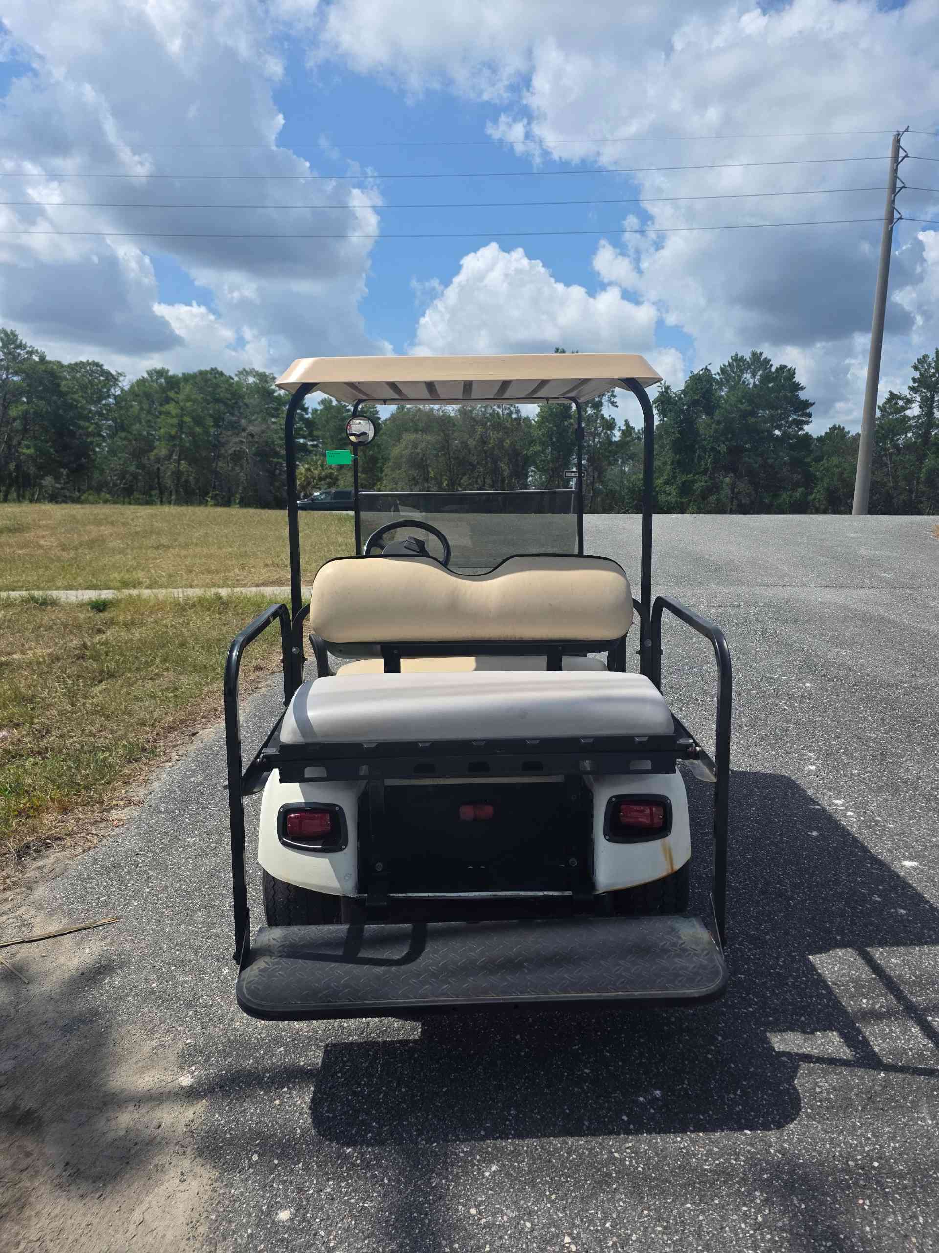 2008 EZGO TXT White golf cart in White — photo 4 of 4, Lecanto, FL