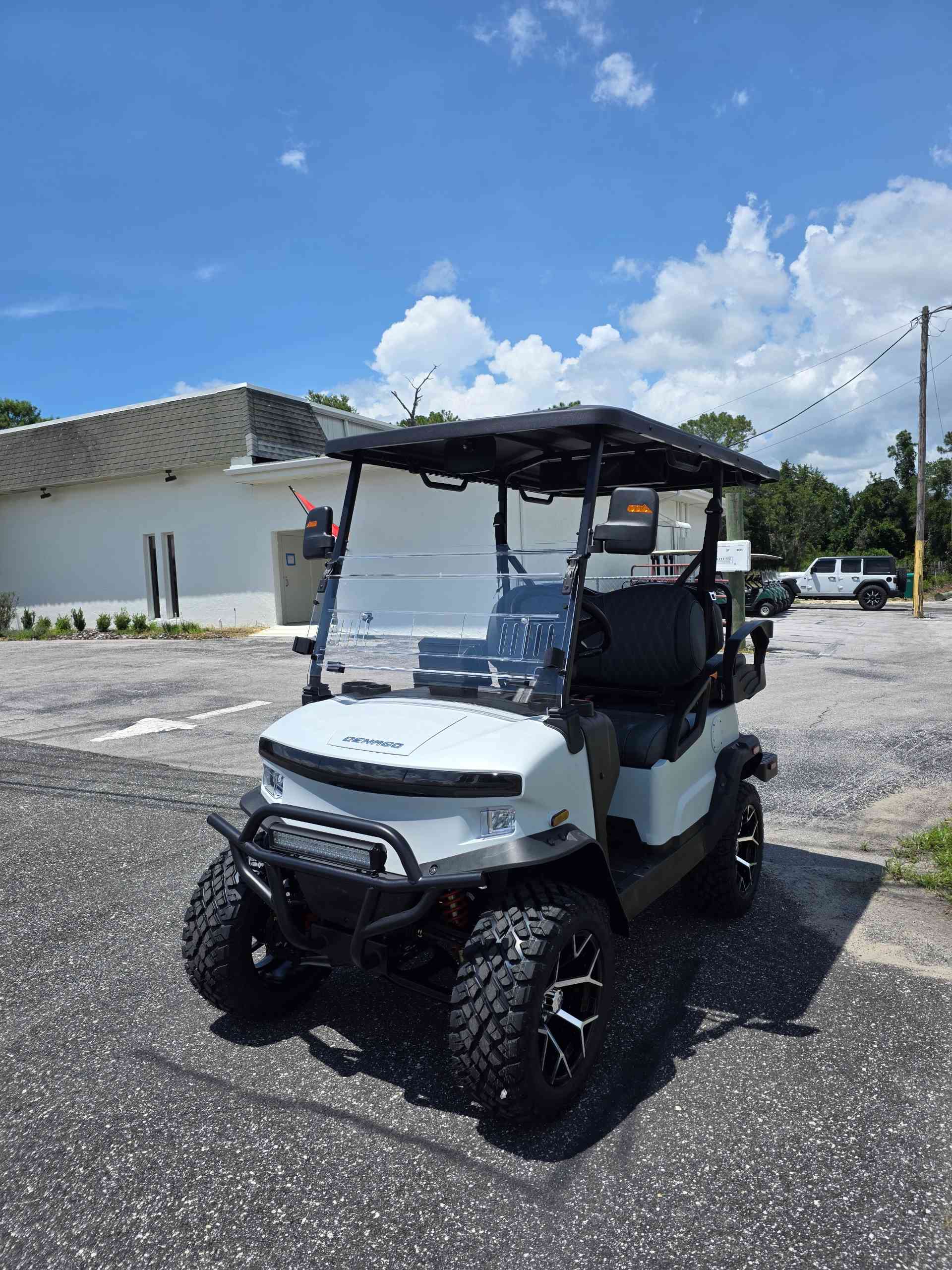 2026 Denago Nomad XL Golf Cart in Matte White for sale at TIGON Lecanto, FL