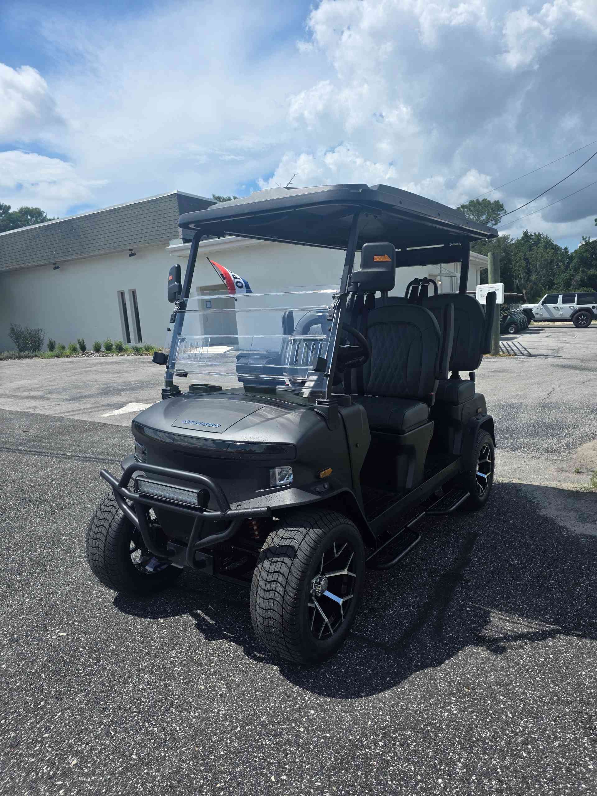 2026 Denago Rover XL Golf Cart in Matte Black for sale at TIGON Lecanto, FL
