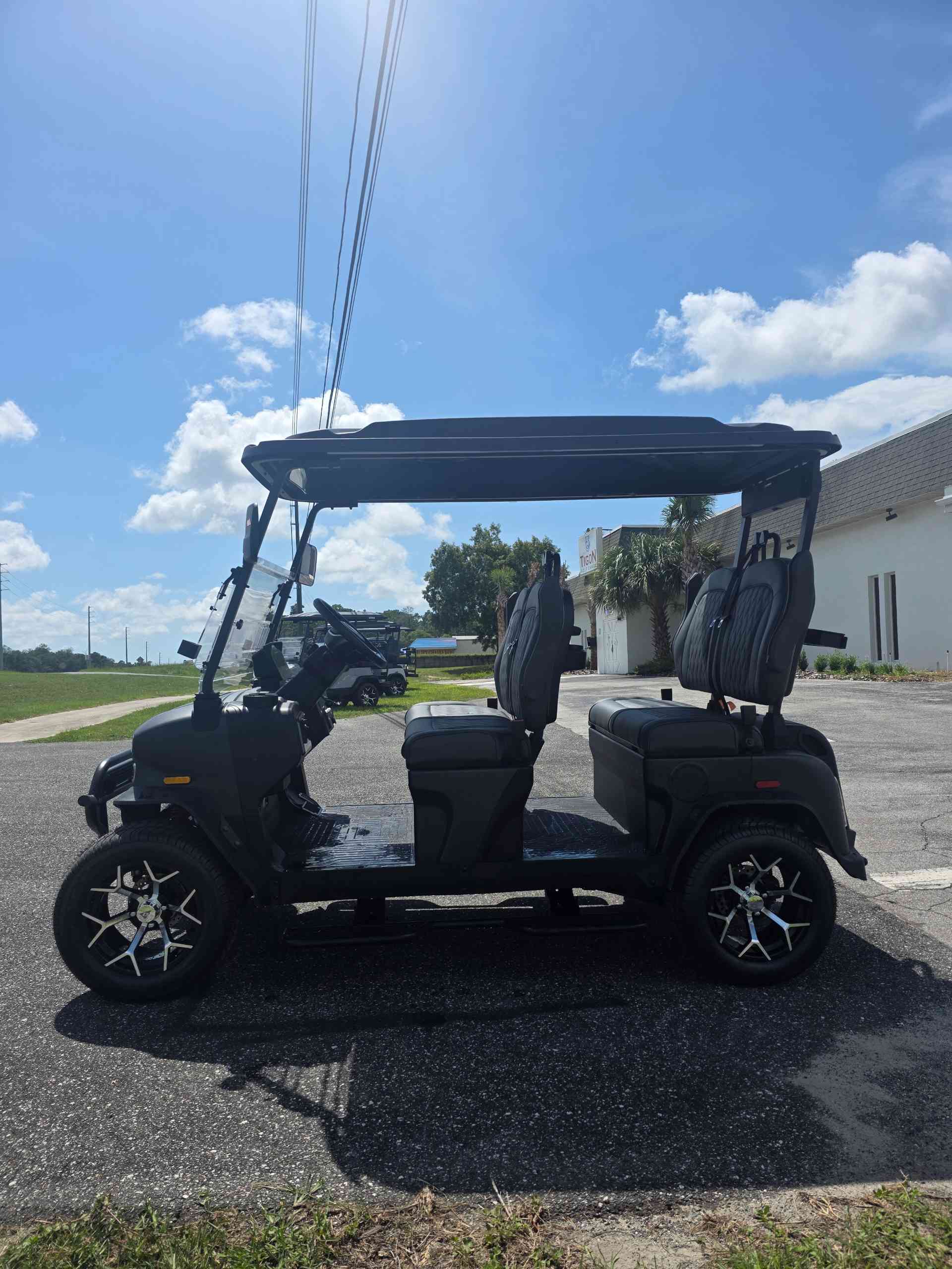 2026 Denago Rover XL Matte Black golf cart in Matte Black — photo 2 of 4, Lecanto, FL