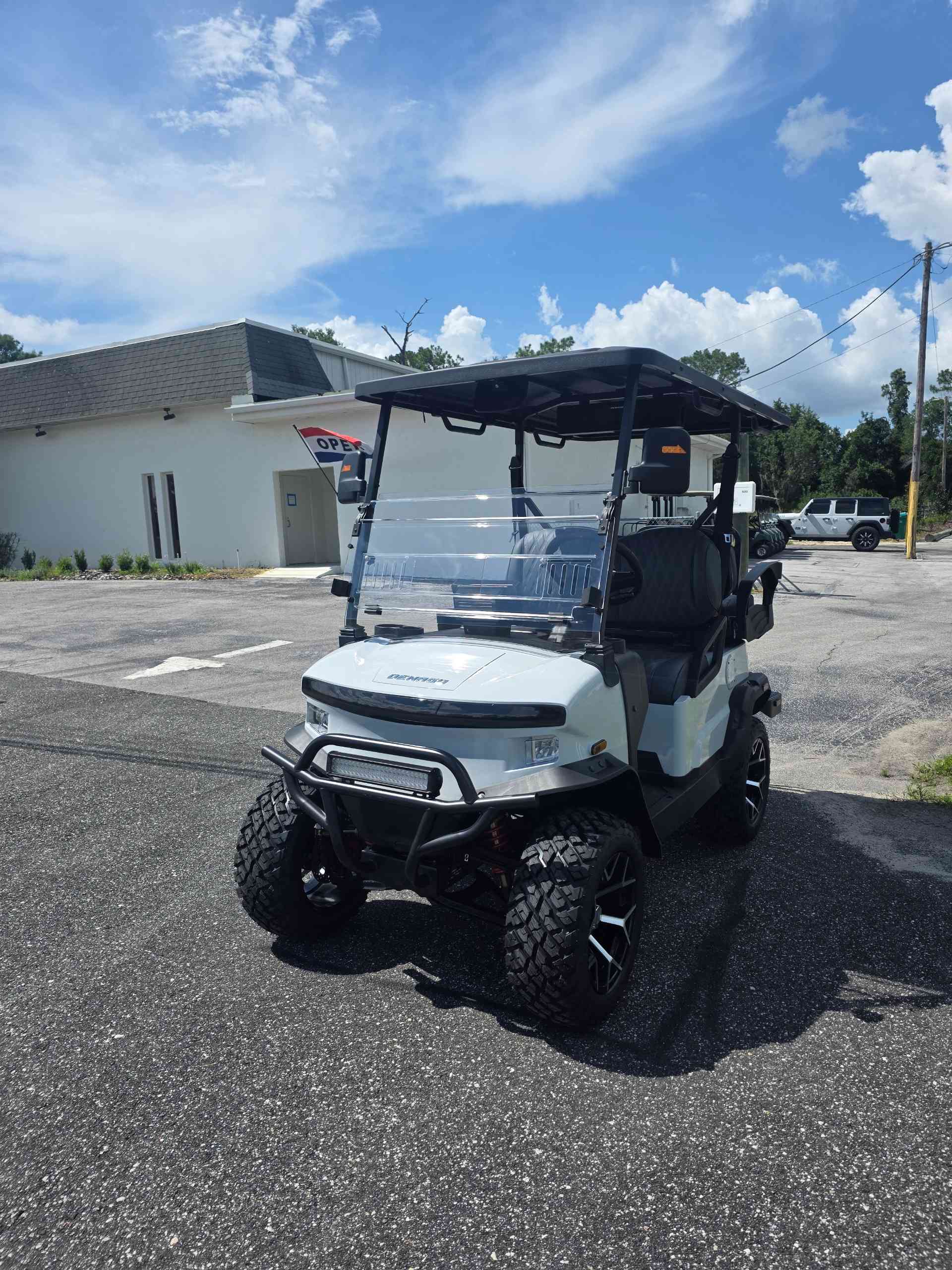 2026 Denago Nomad XL Golf Cart in White for sale at TIGON Lecanto, FL