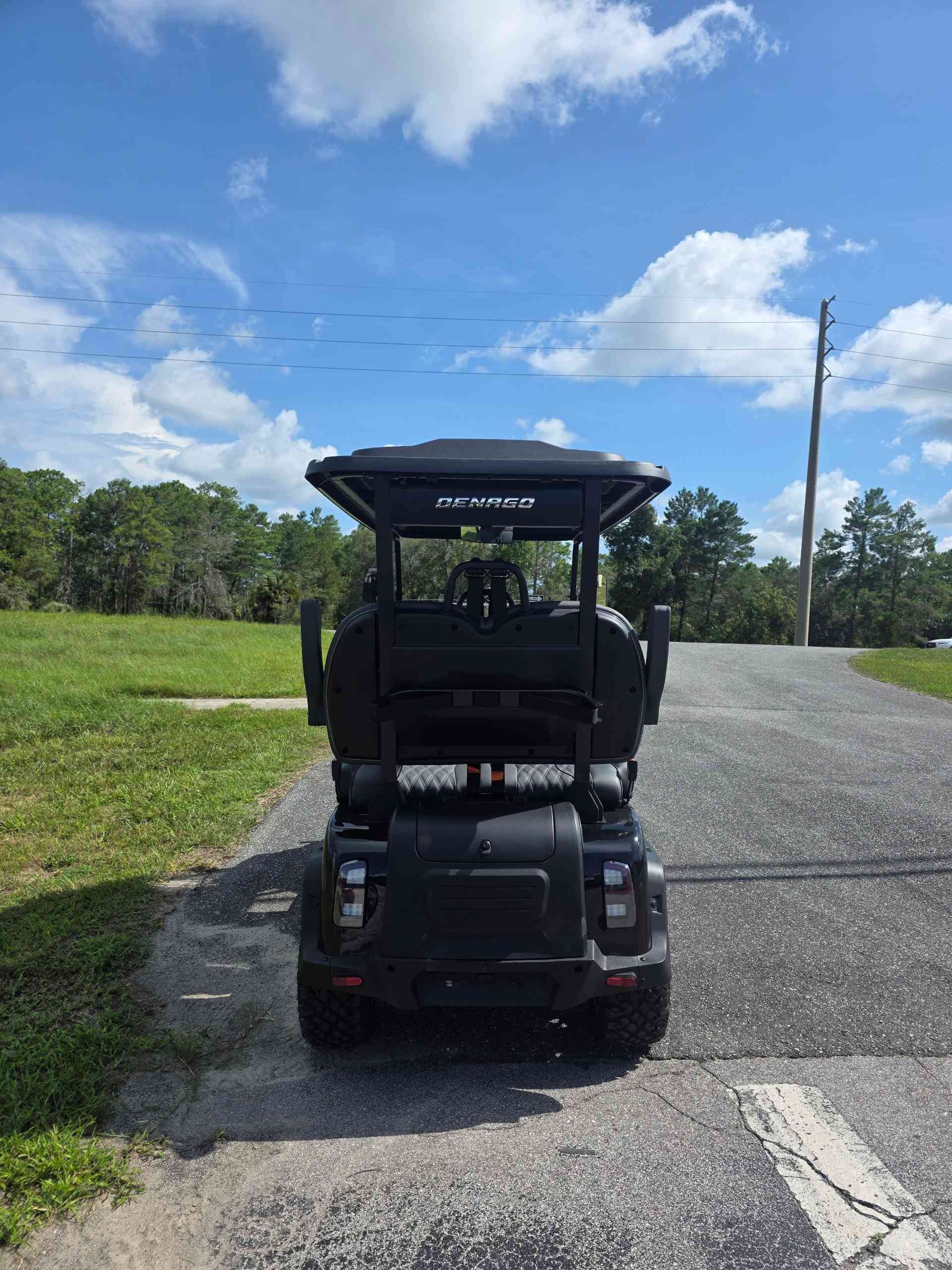 2026 Denago Rover XL Black golf cart in Black — photo 4 of 4, Lecanto, FL