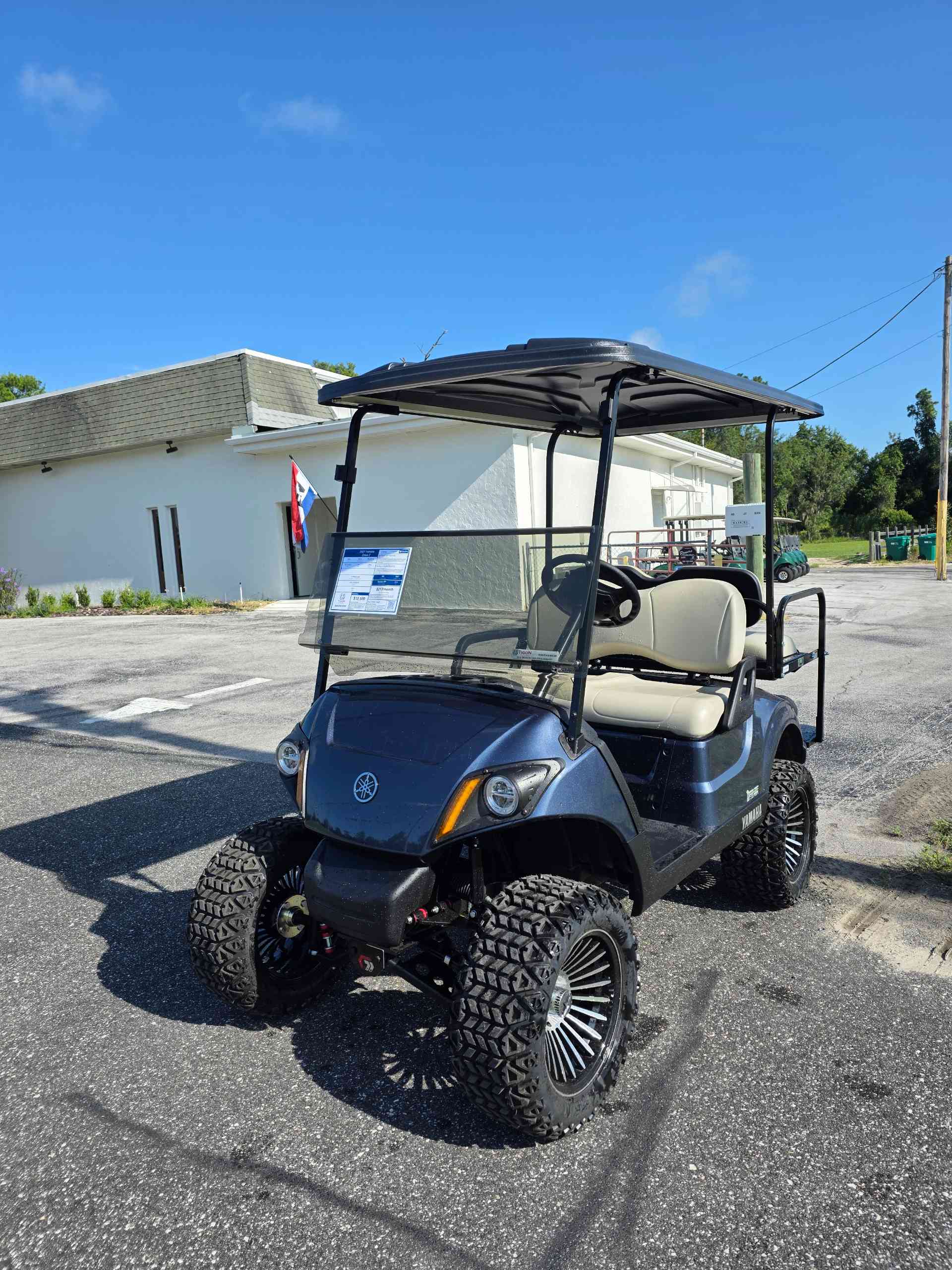 2027 Yamaha Drive 2 Golf Cart in Bluestone for sale at TIGON Lecanto, FL