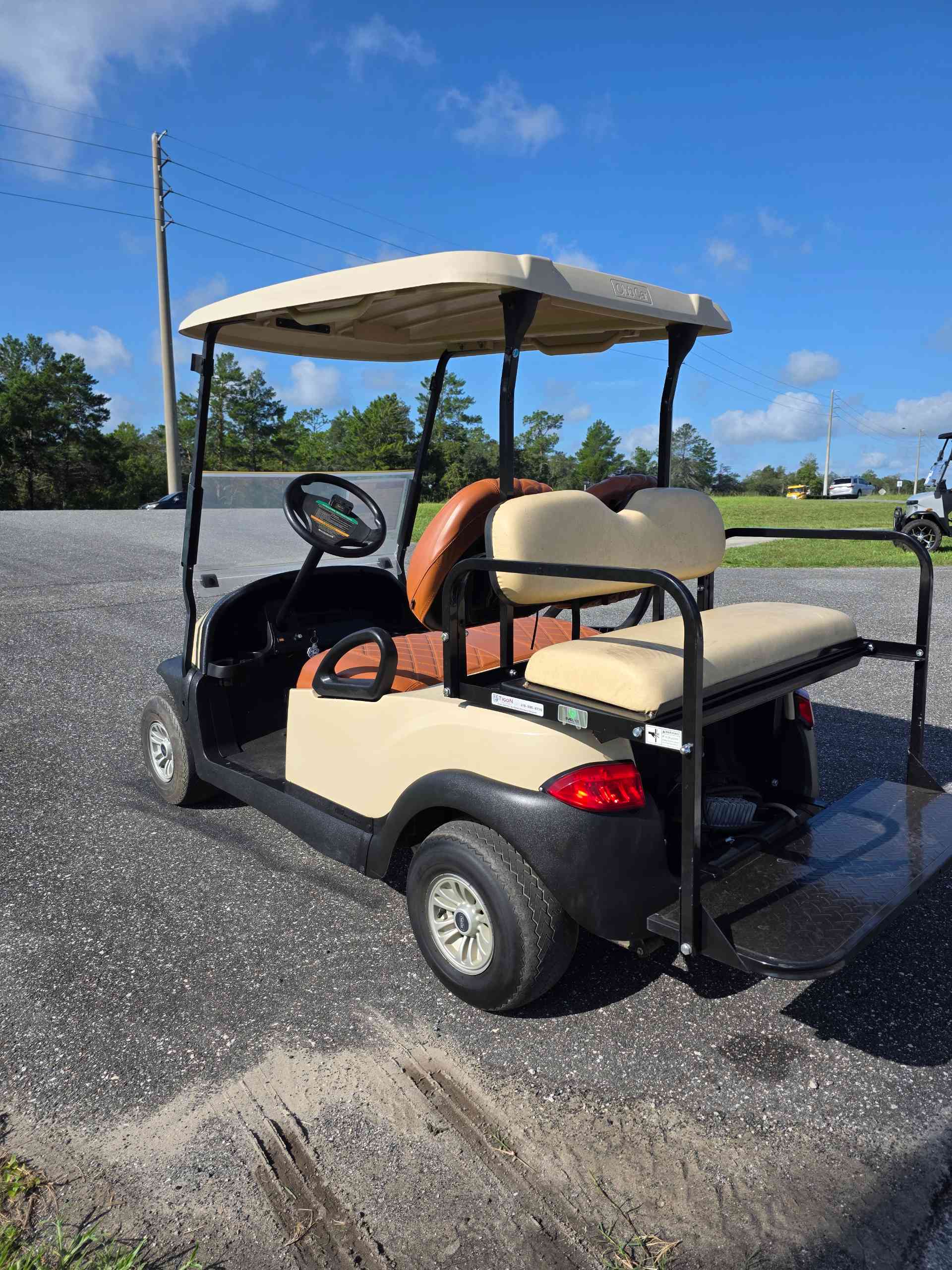 2019 Club Car Precedent Beige golf cart in Beige — photo 3 of 4, Lecanto, FL