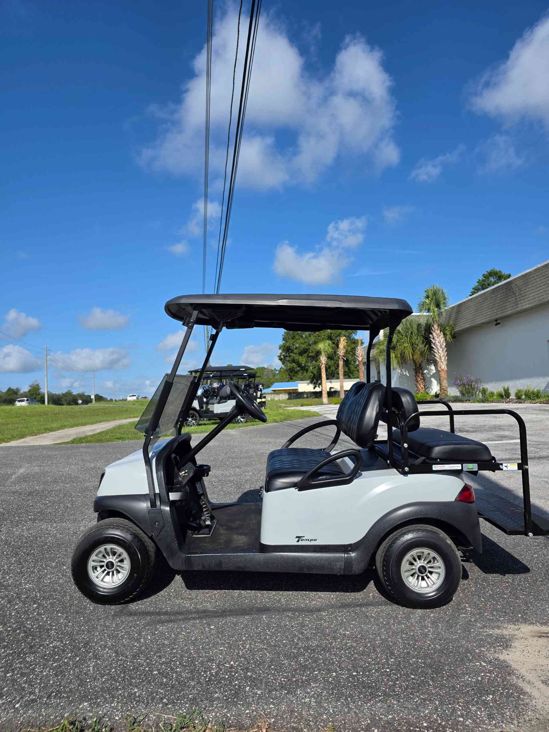 2020 Club Car Tempo Gray golf cart in Gray — photo 2 of 4, Lecanto, FL