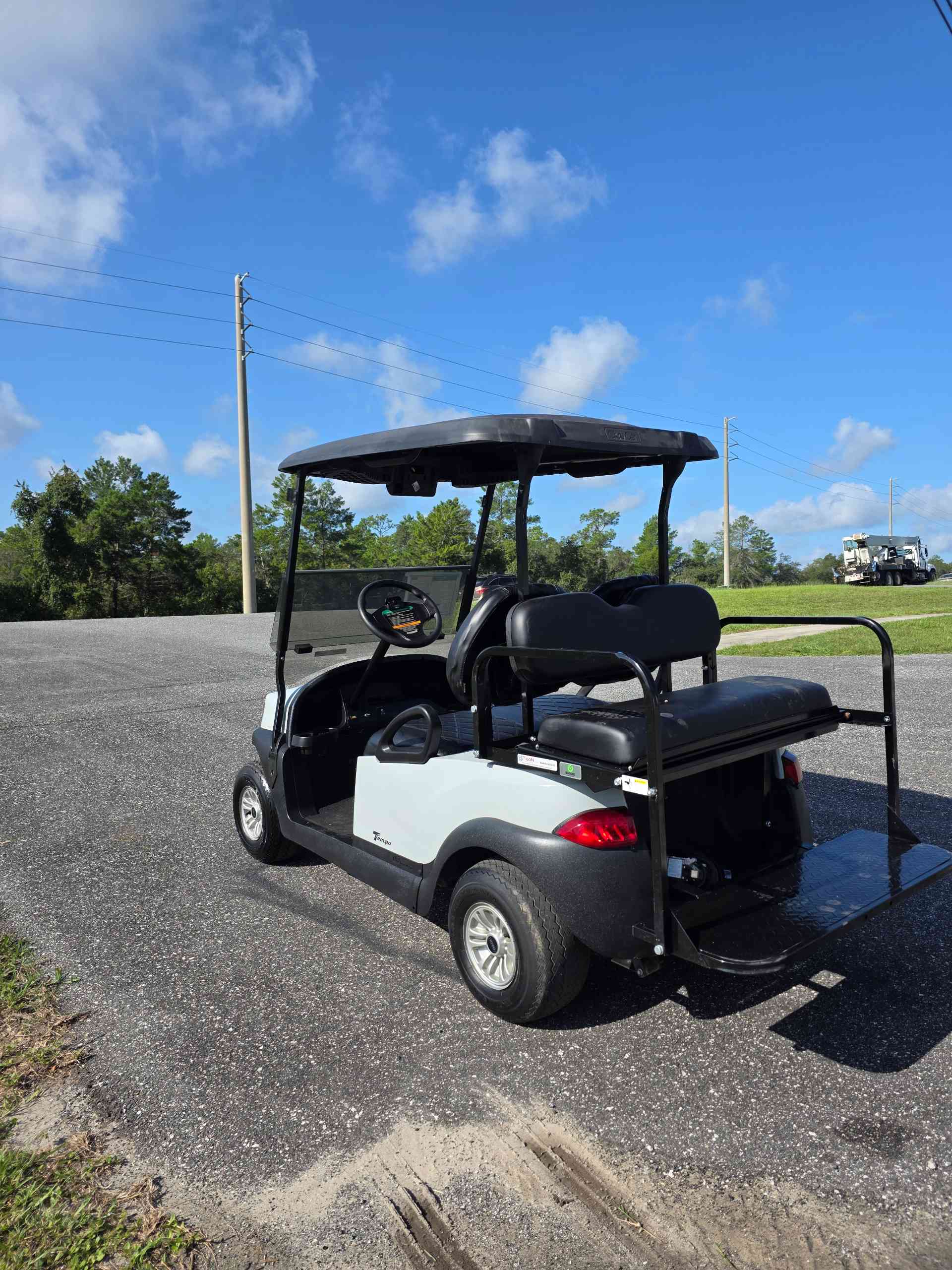 2020 Club Car Tempo Gray golf cart in Gray — photo 3 of 4, Lecanto, FL