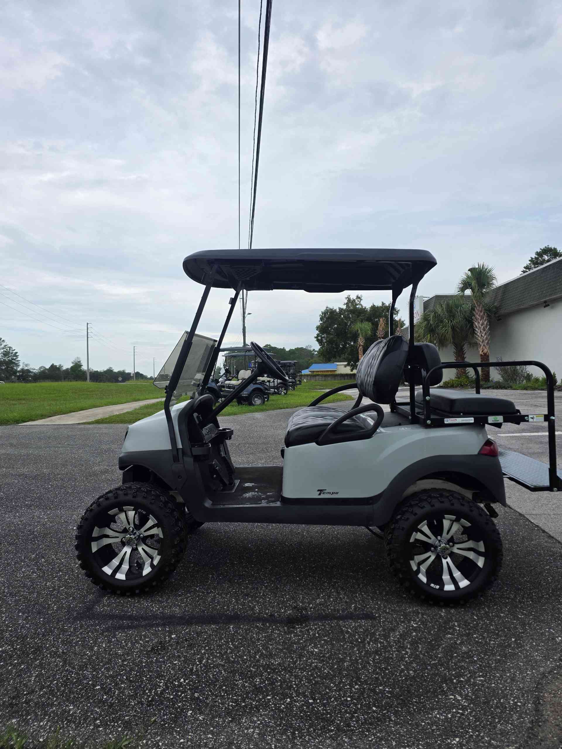 2024 Club Car Tempo Gray golf cart in Gray — photo 2 of 4, Lecanto, FL