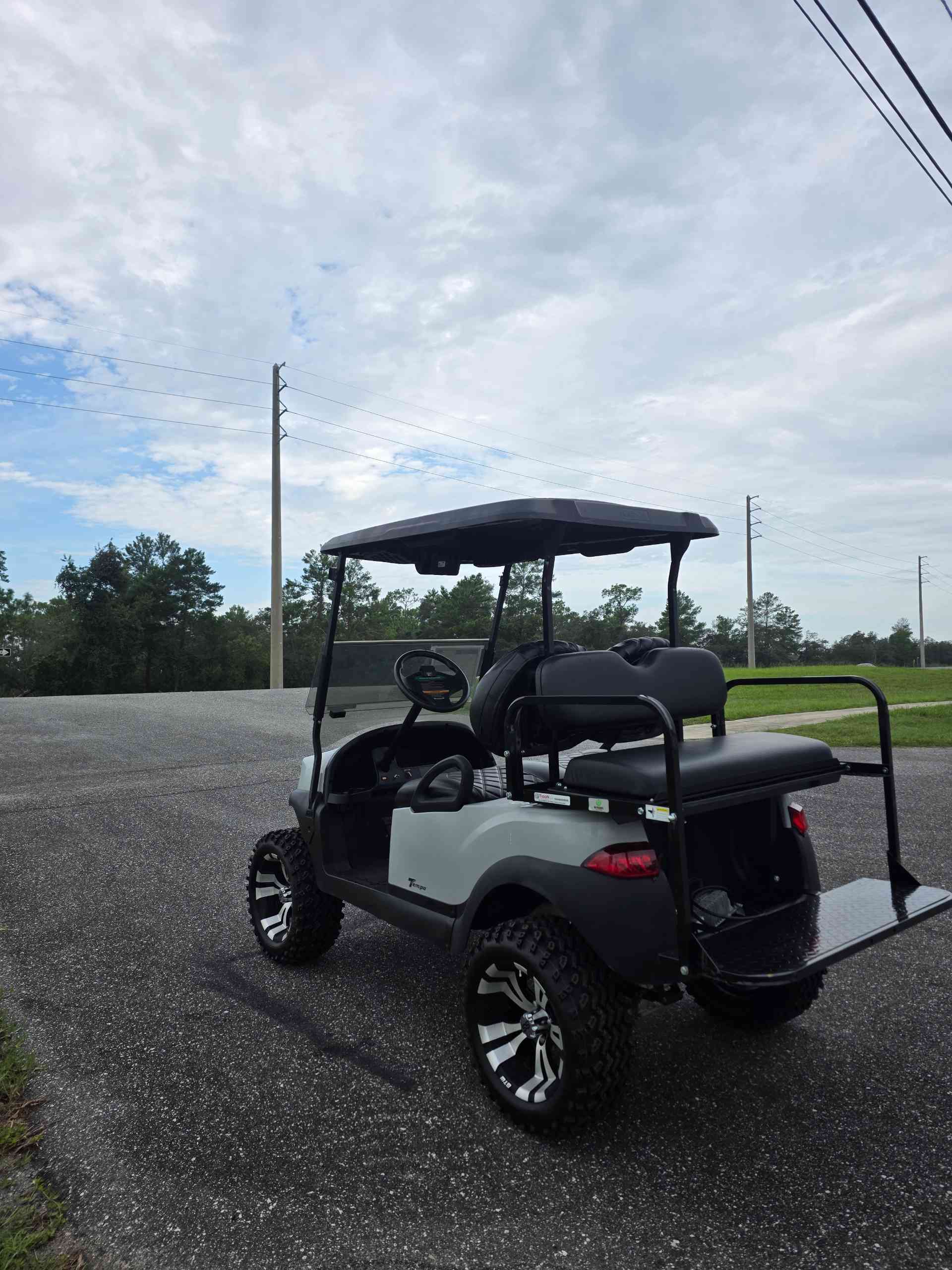 2024 Club Car Tempo Gray golf cart in Gray — photo 3 of 4, Lecanto, FL
