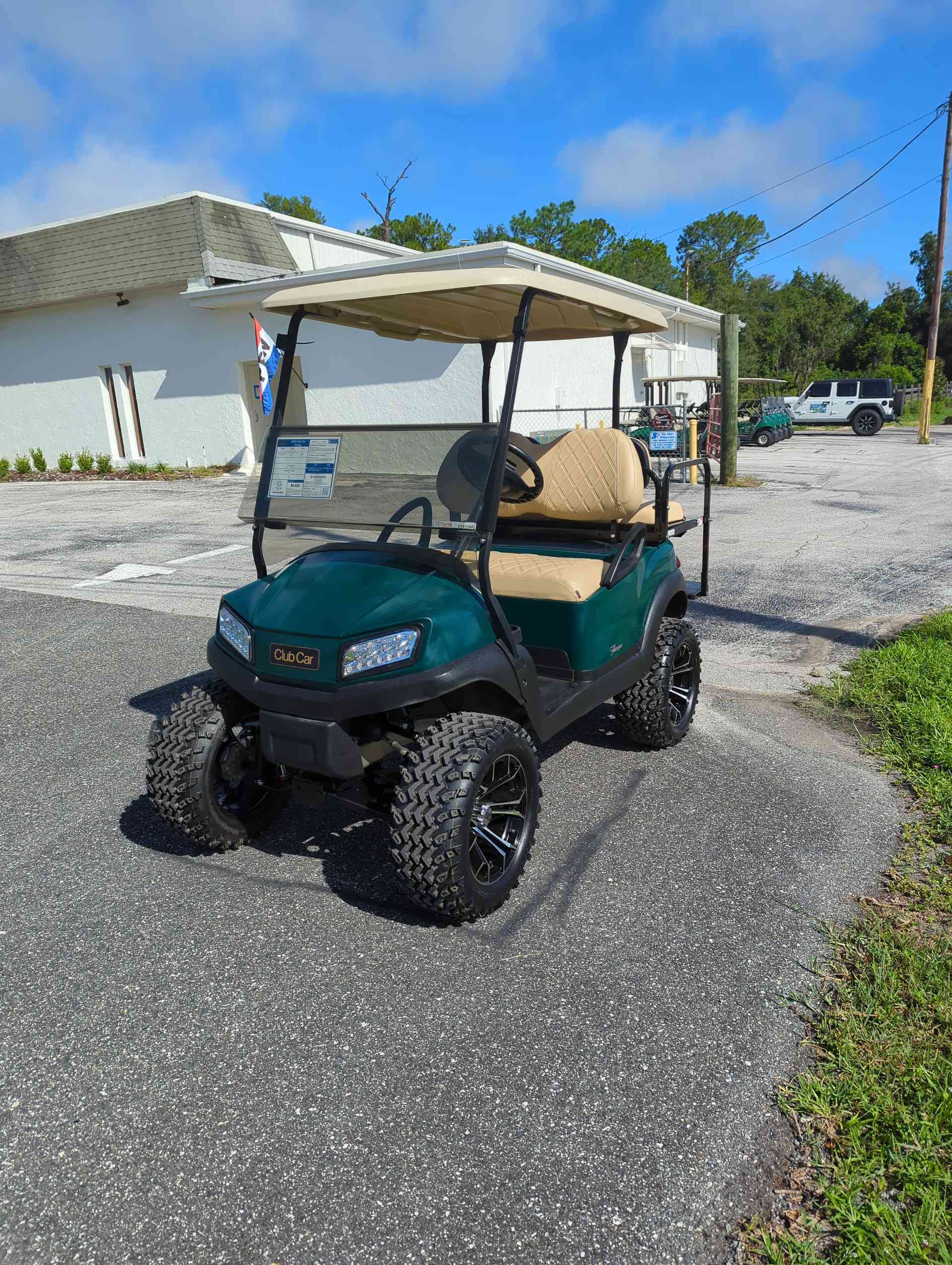 2020 Club Car Tempo Green golf cart for sale in Lecanto, FL — July 4th Golf Cart Sales Event
