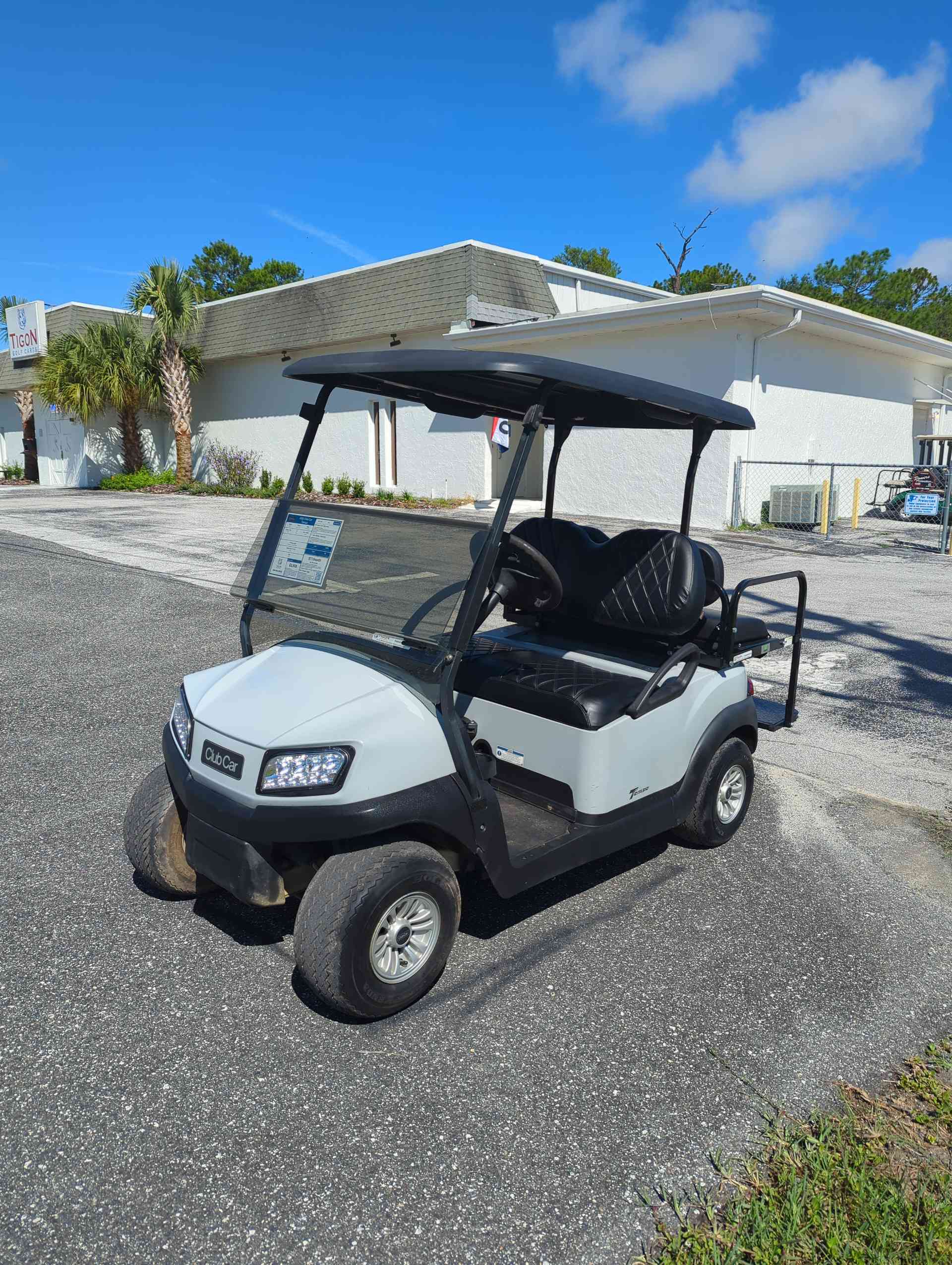 2020 Club Car Tempo Gray golf cart in Gray — photo 1 of 4, Lecanto, FL