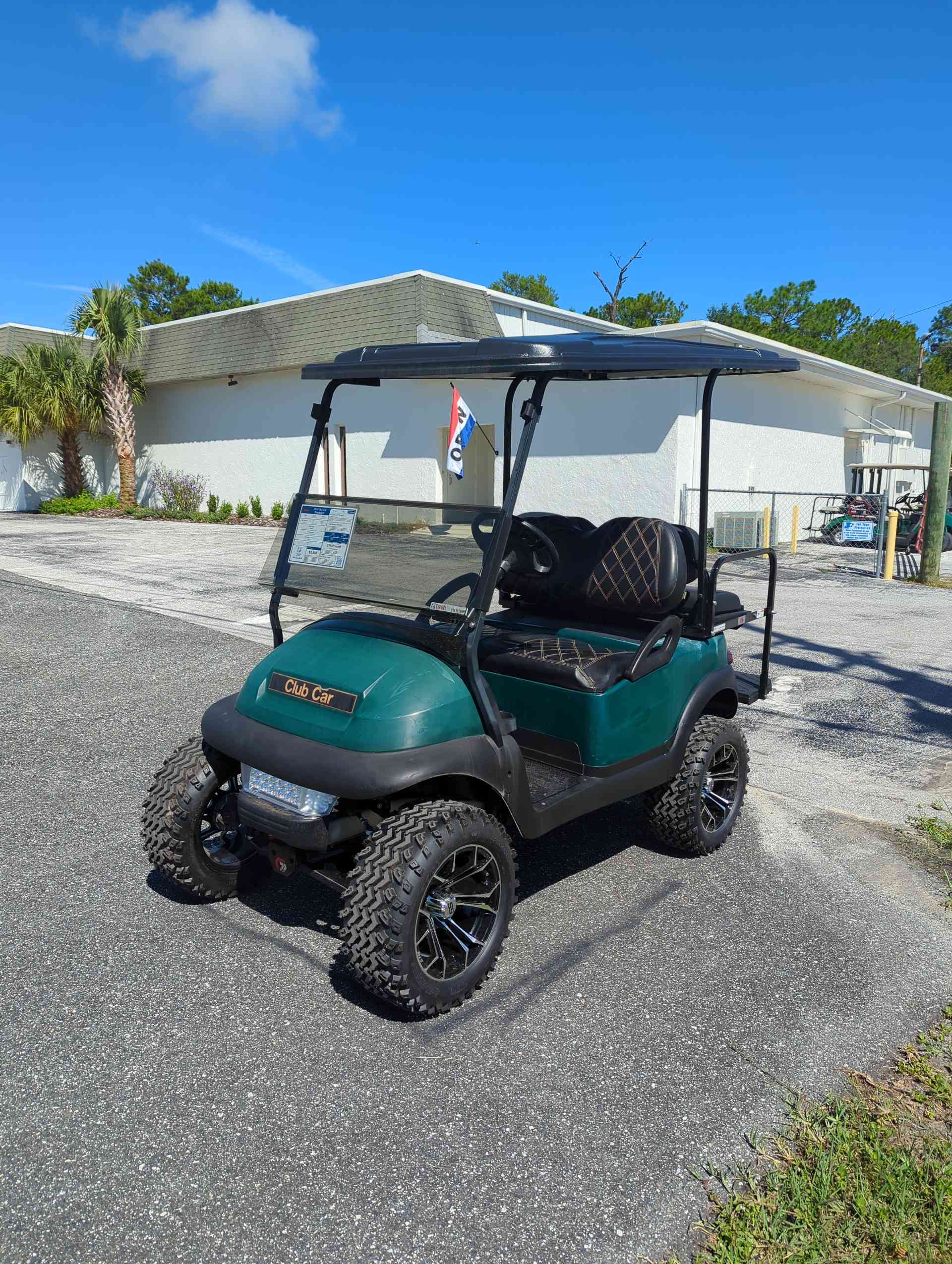 2010 Club Car Precedent Green
